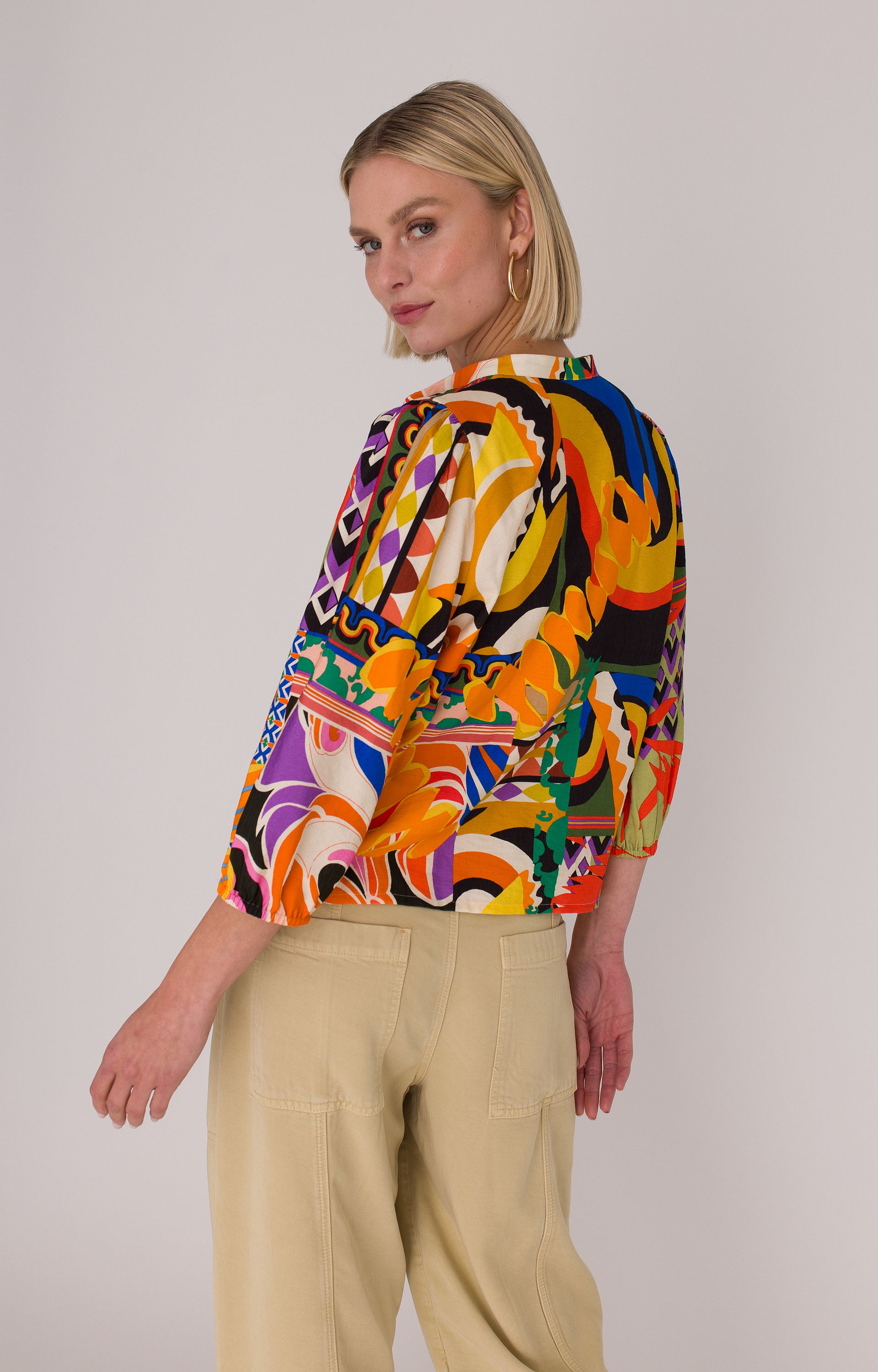 Blouse met print