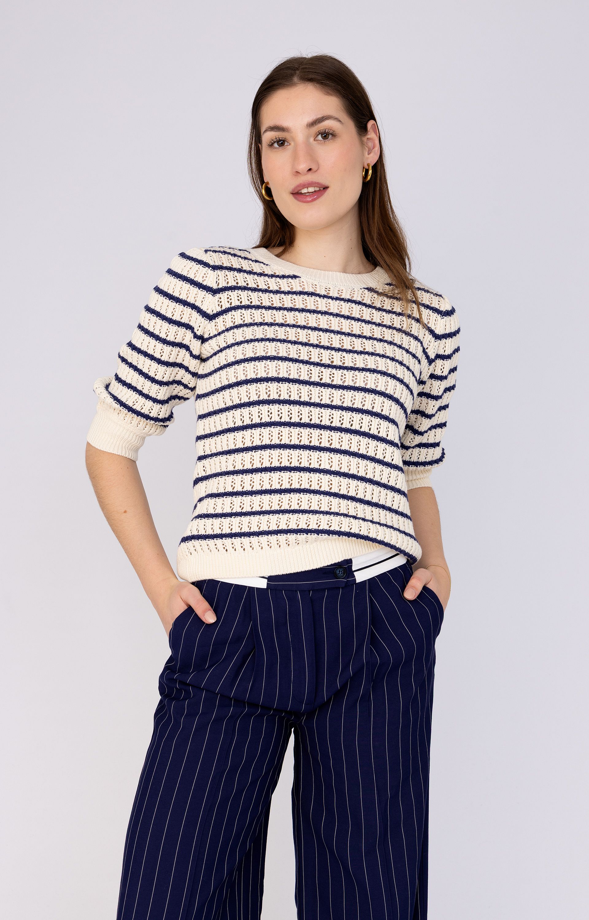 Pullover gebreid