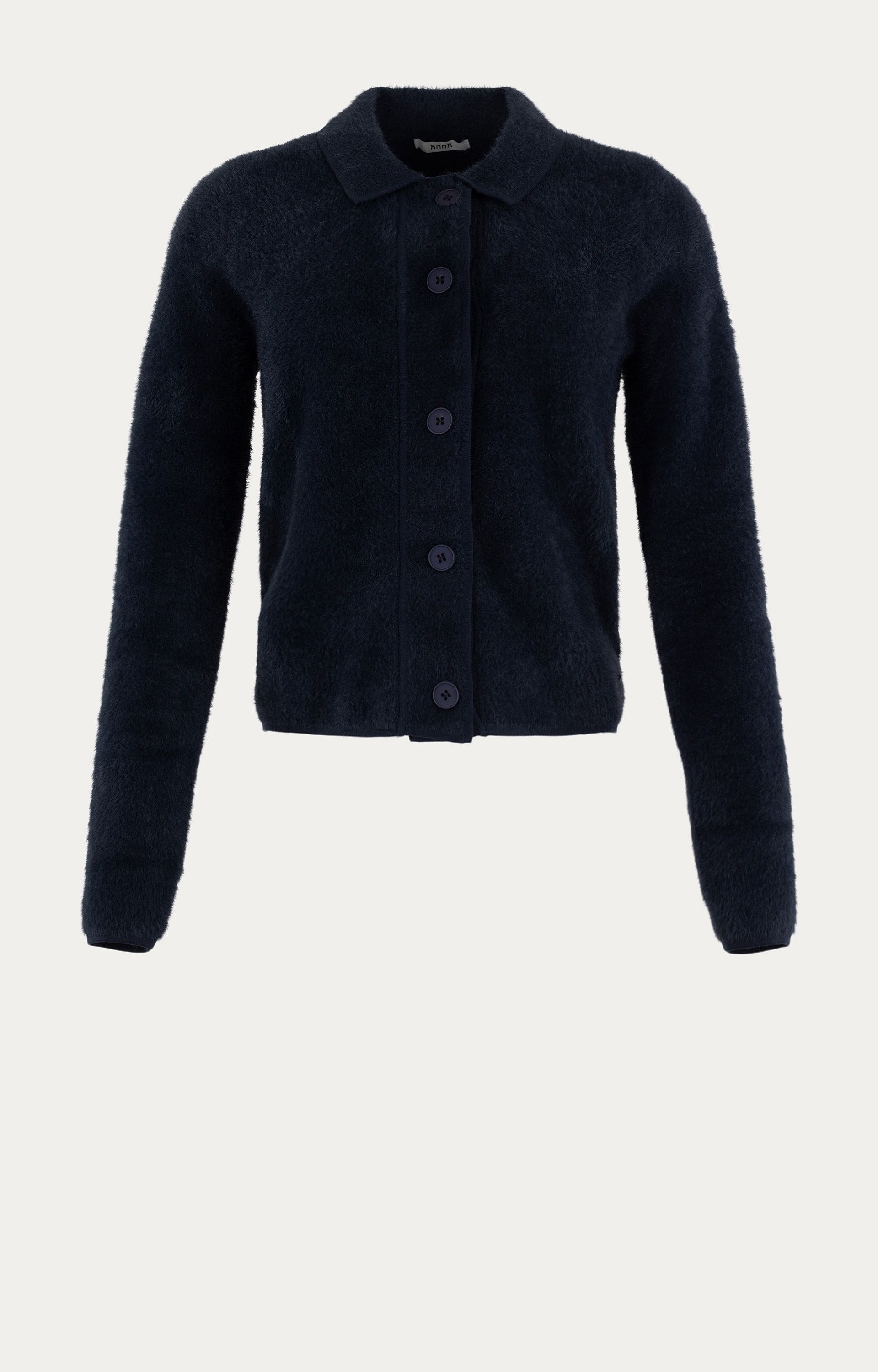 Vest met furstructuur 