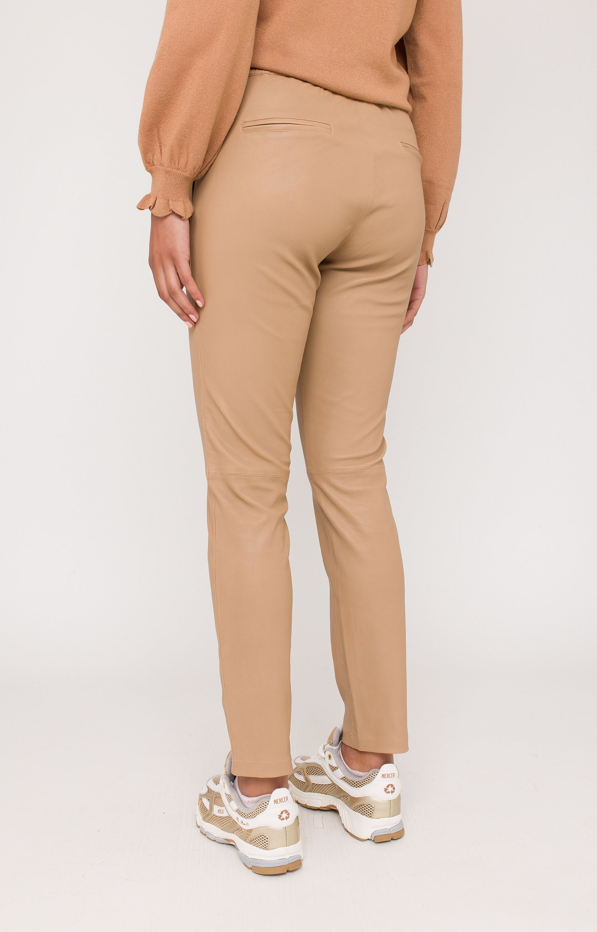 Leren broek