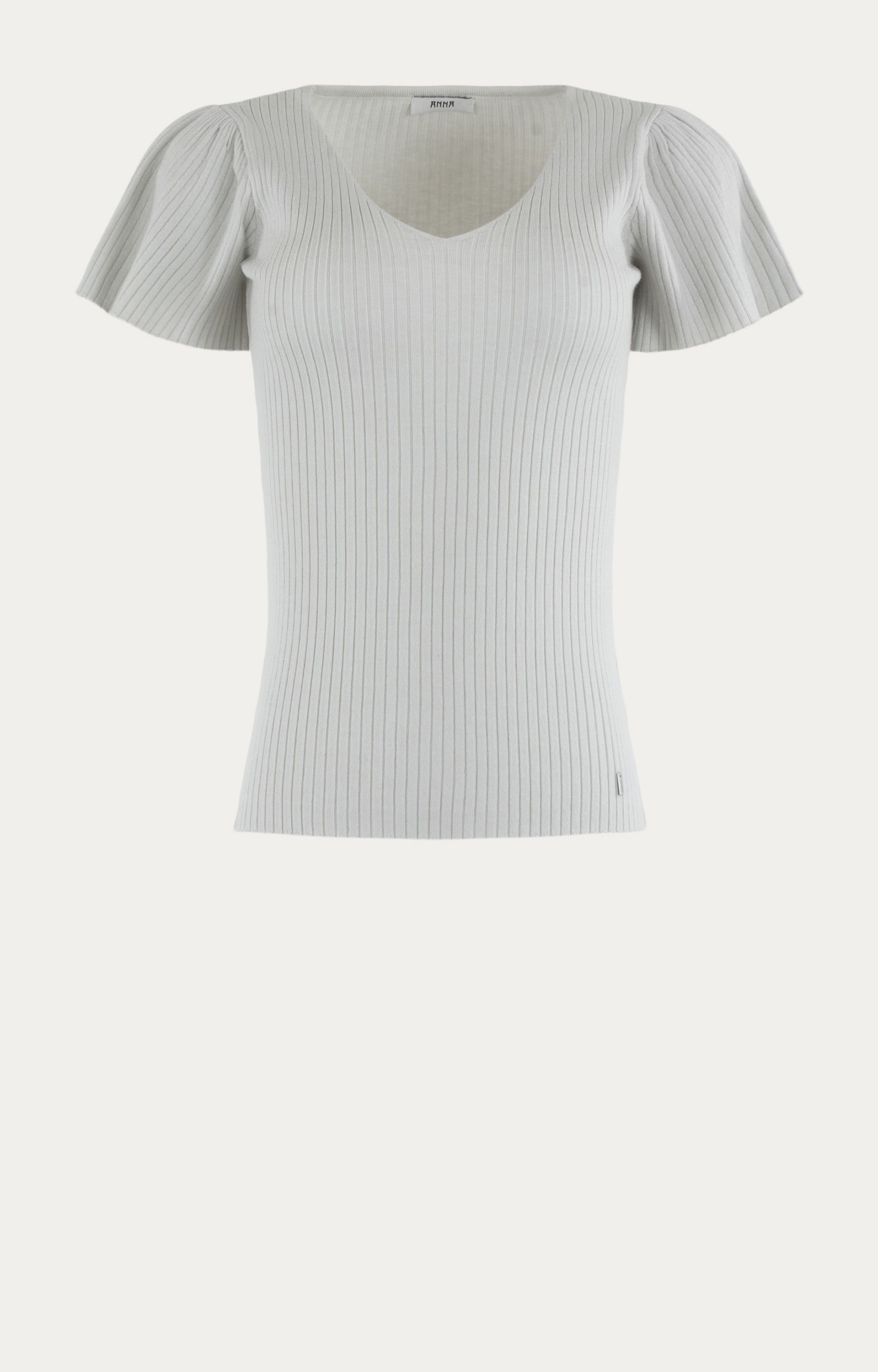 Pullover met ribstructuur