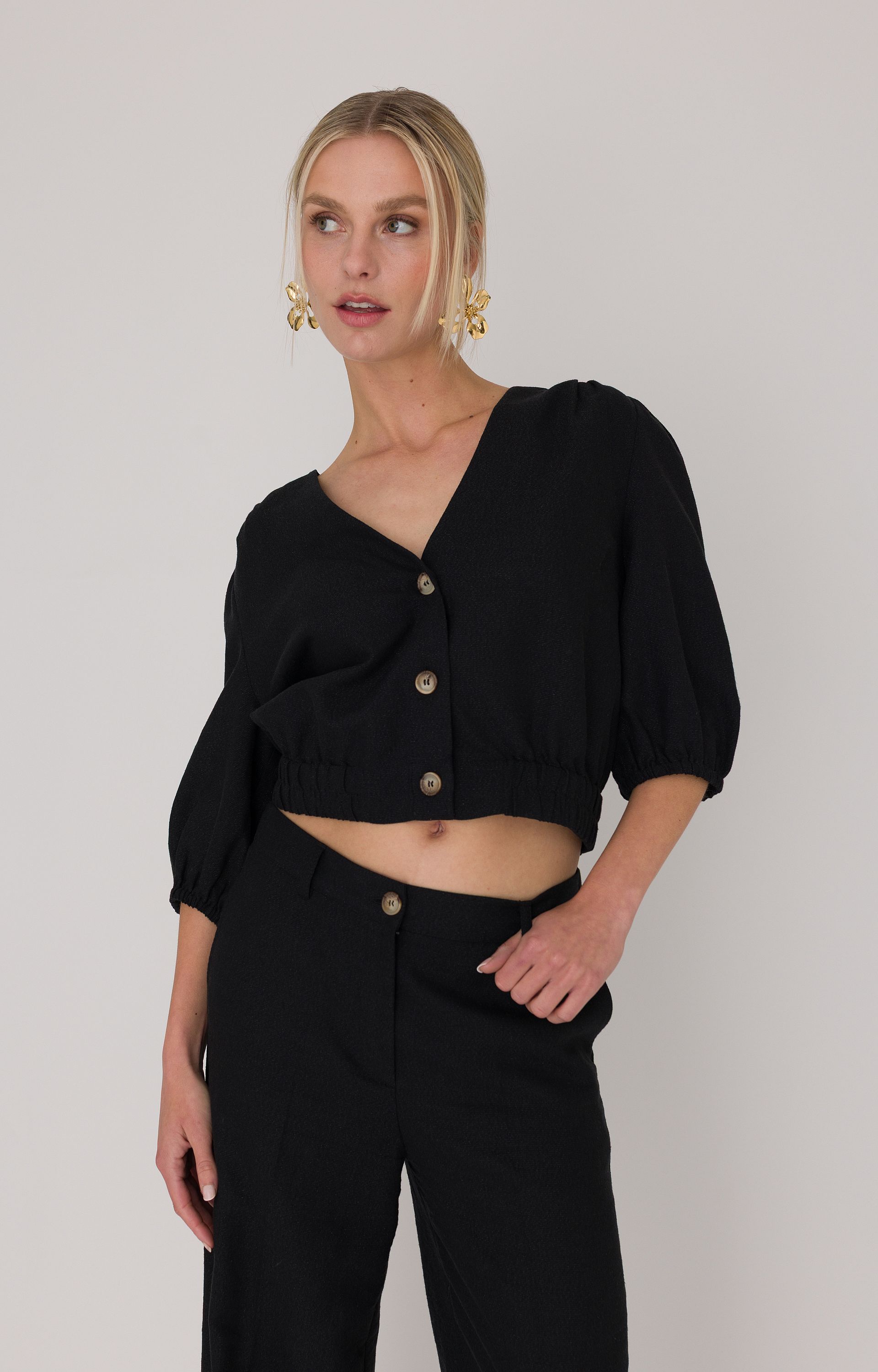 Broek met Lurex