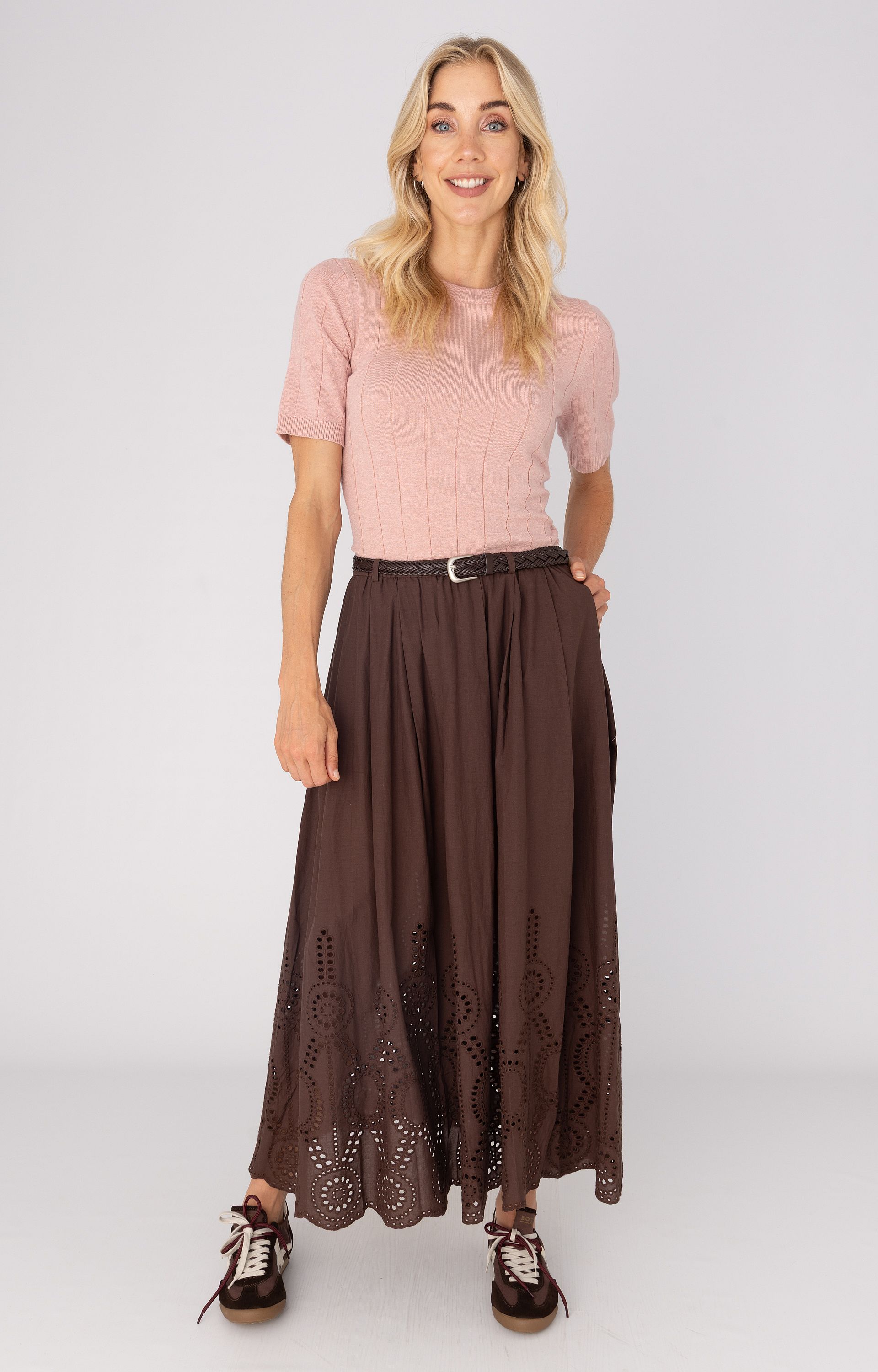 Pullover met korte mouwen