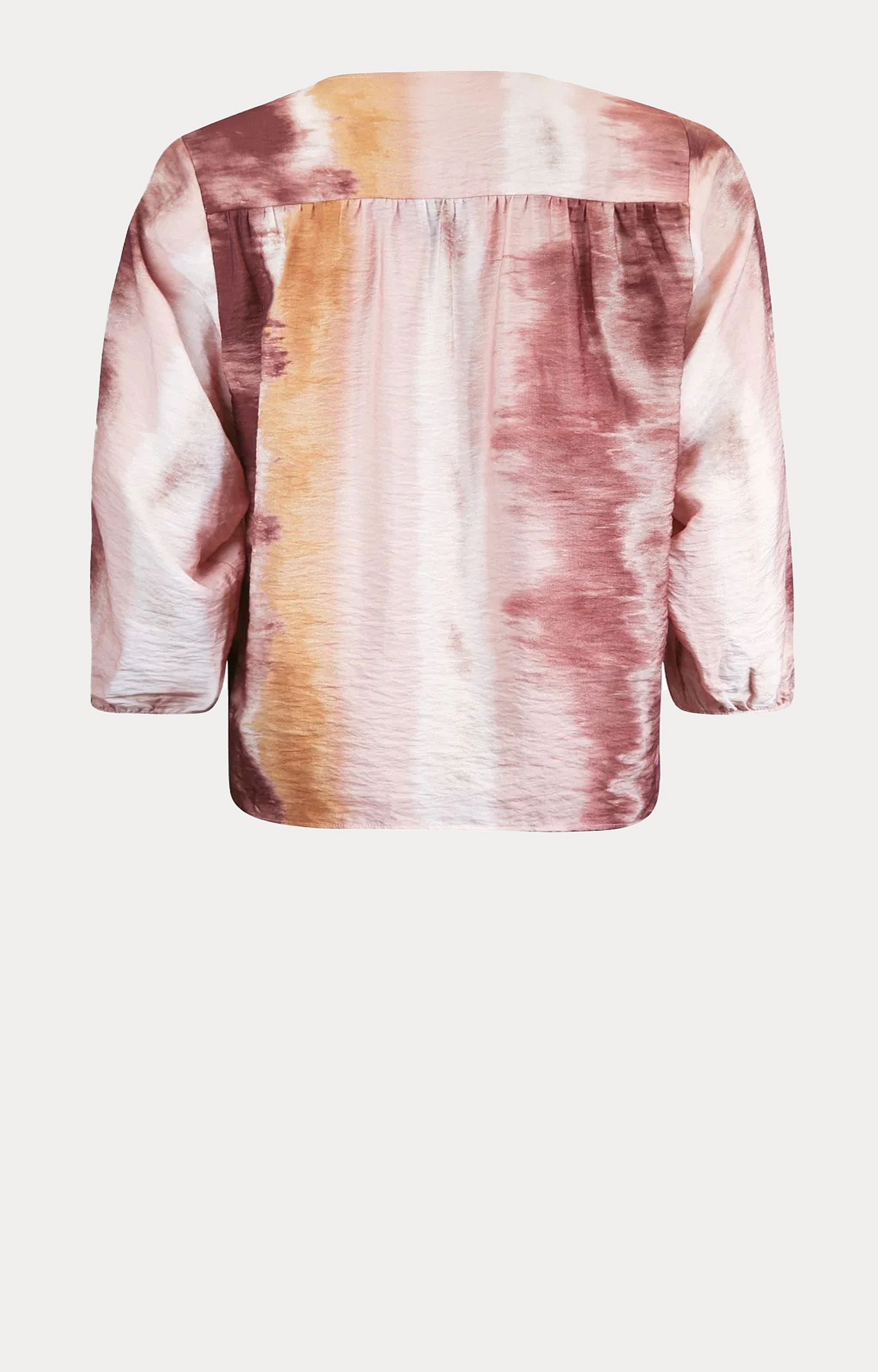Blouse met pofmouwen