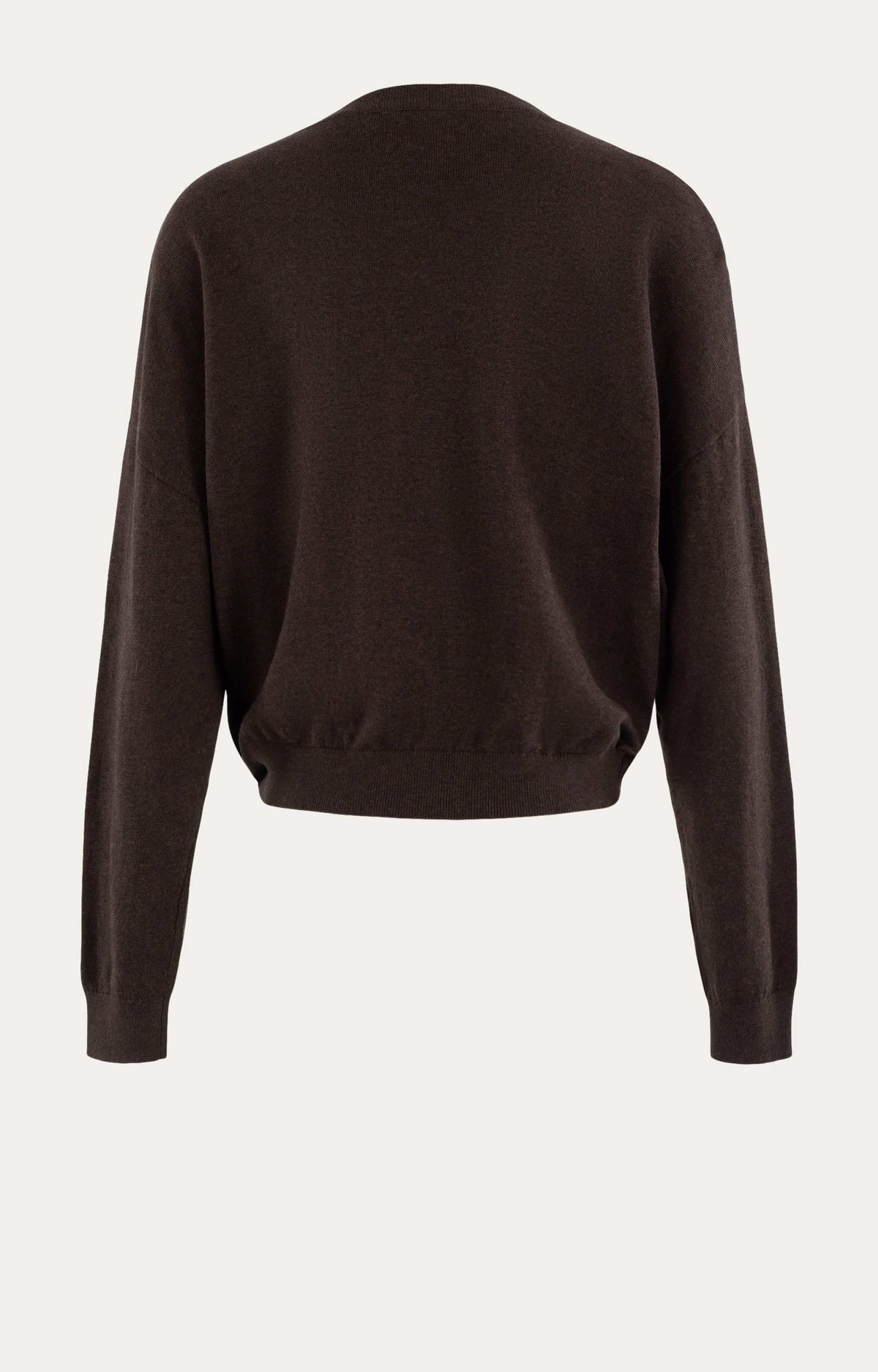 Pullover met strikdetail