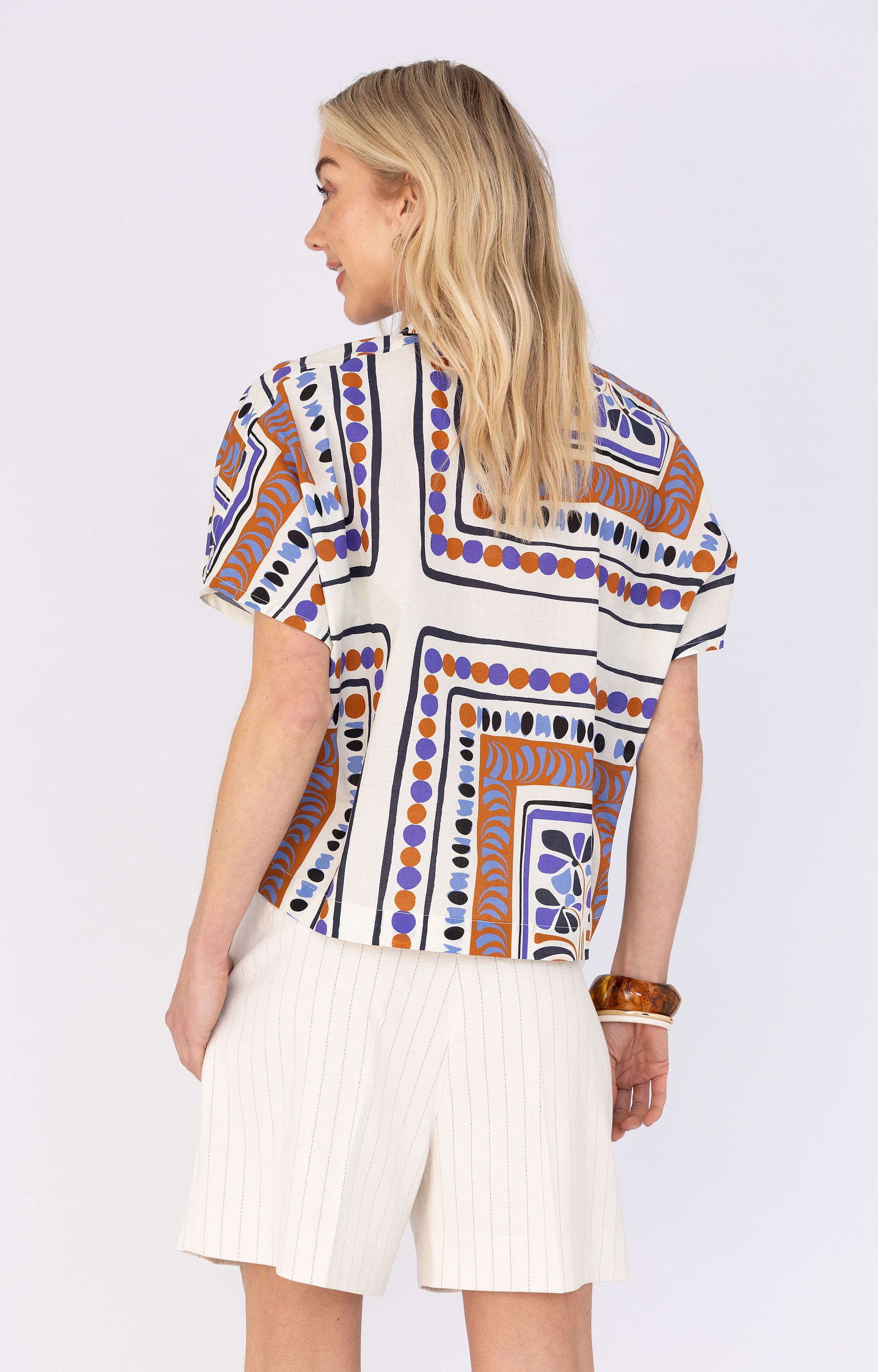 Blouse met print