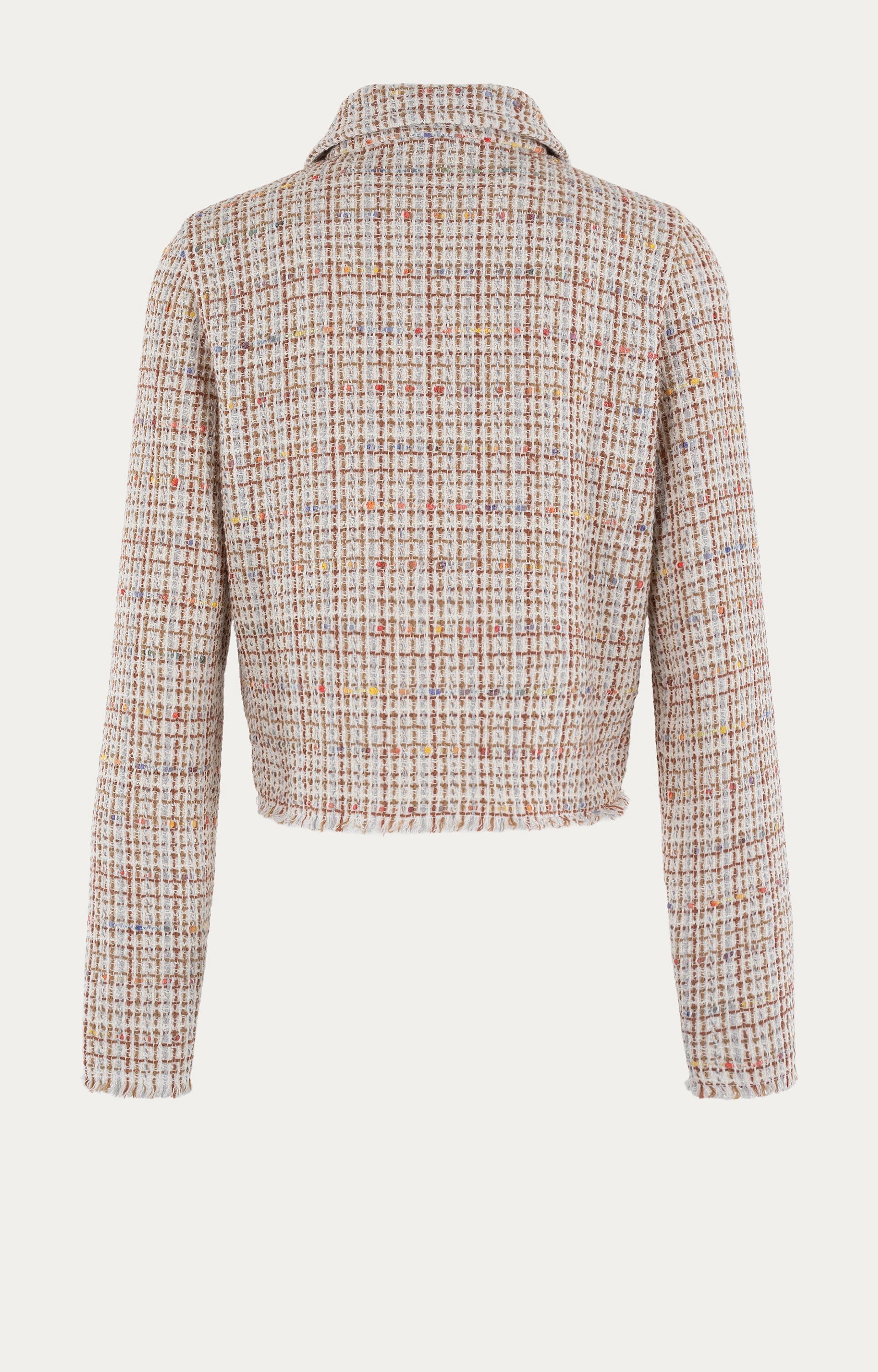 Blazer met ruitdessin