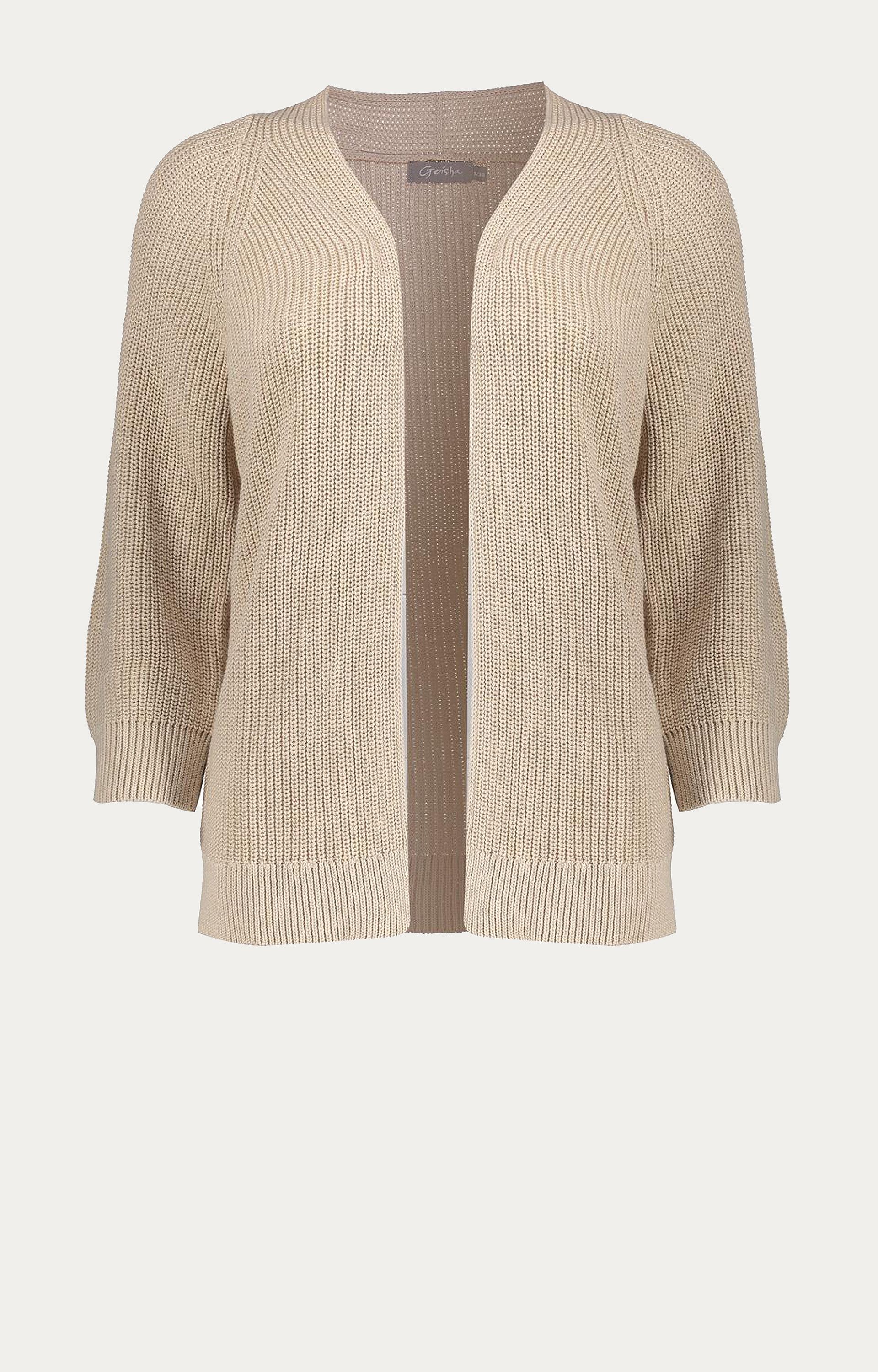 Ribgebreid vest