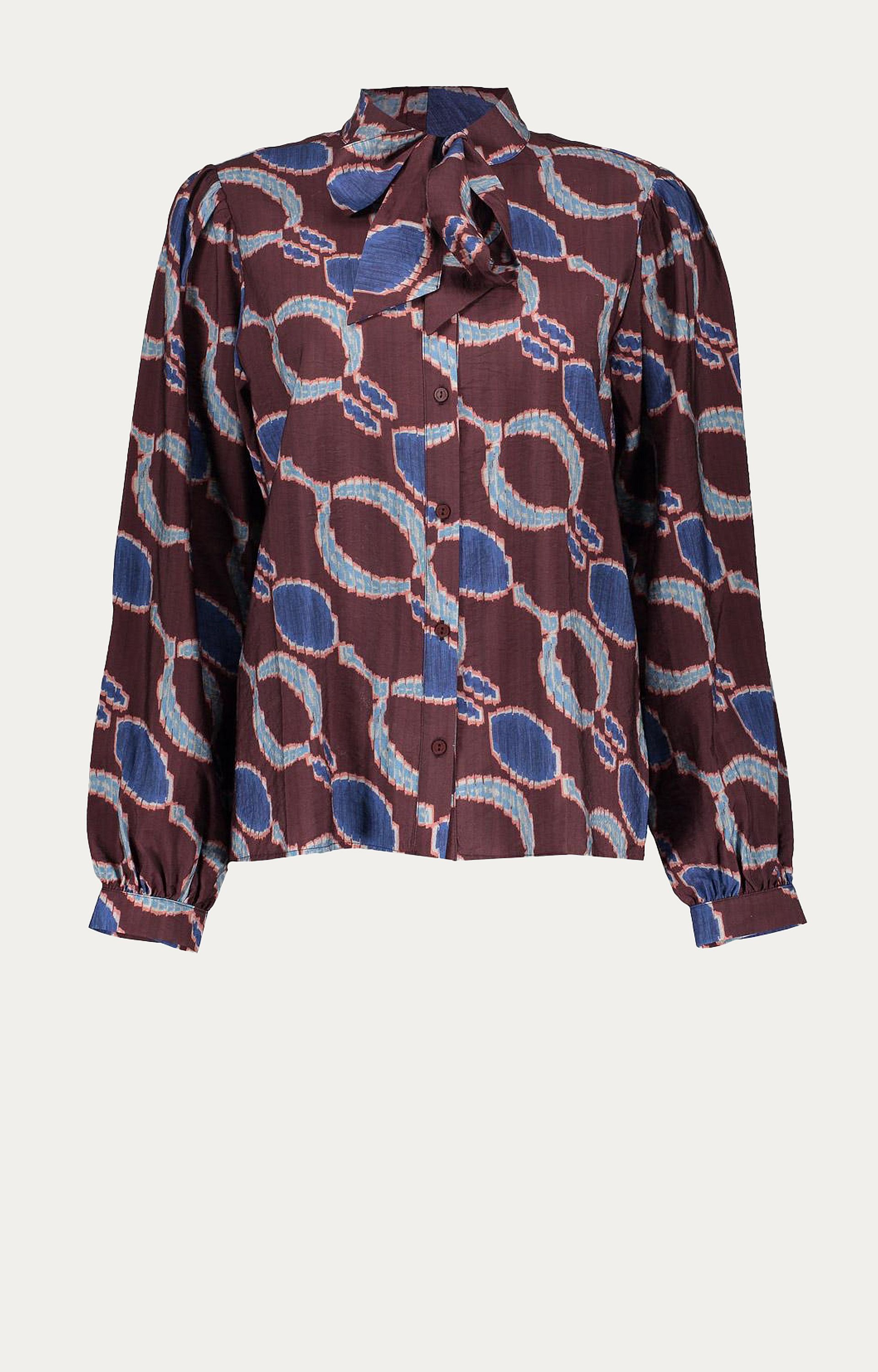 Blouse met grafische print