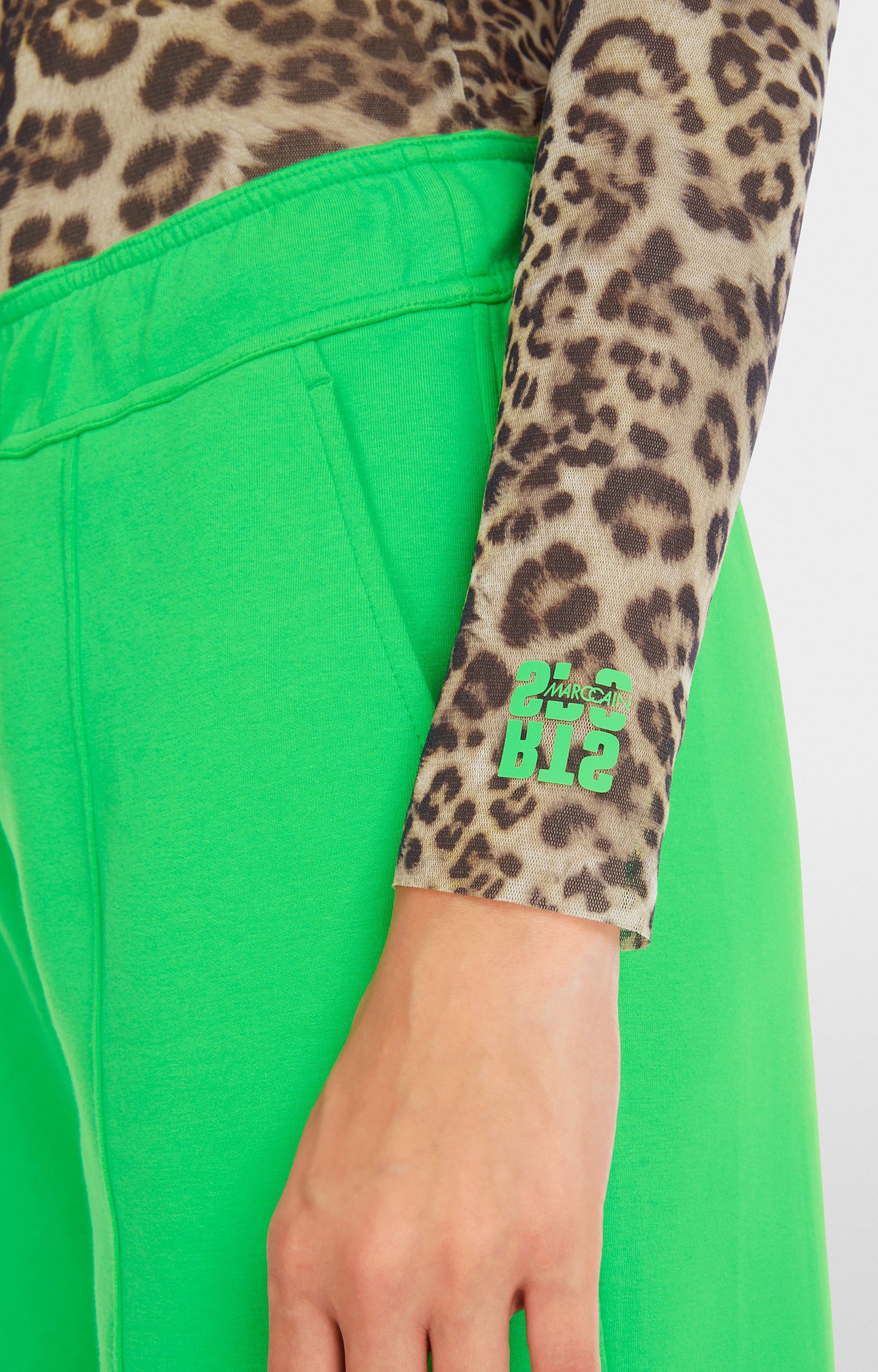 Shirt met luipaardprint