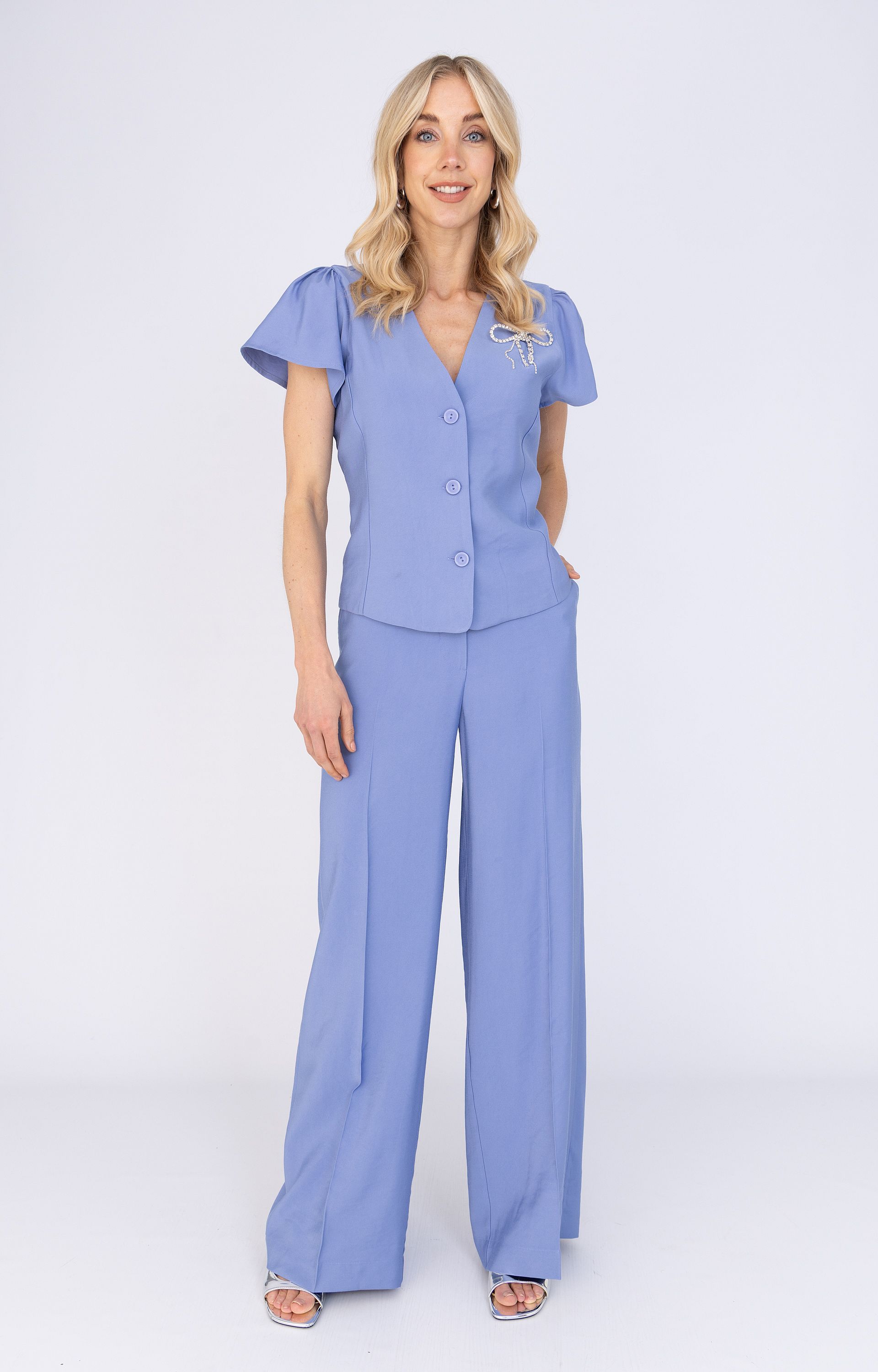 Broek wide leg 