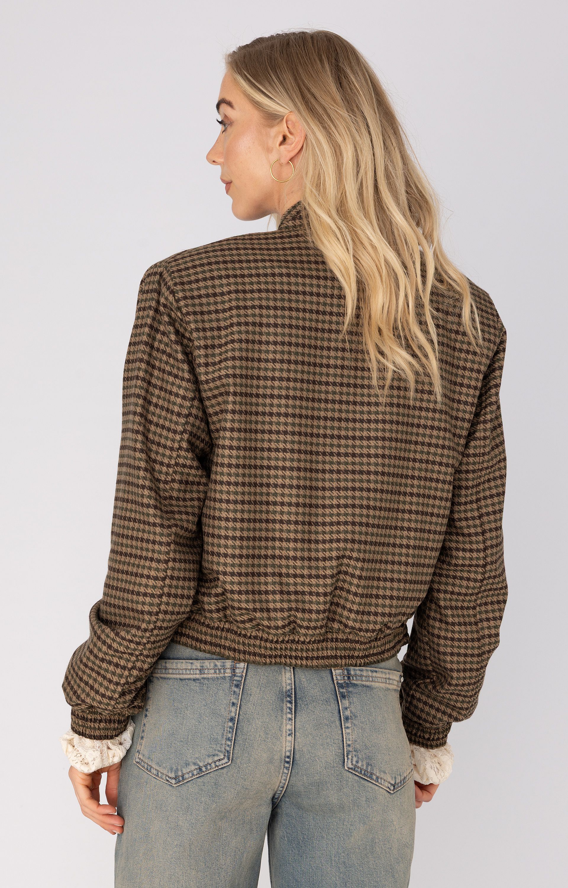 Jacket met ruit 