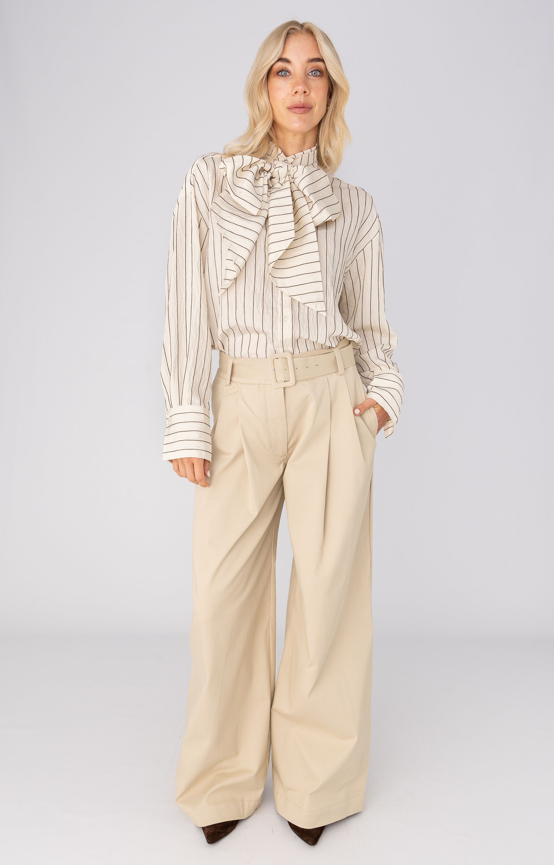 Blouse met strepen 