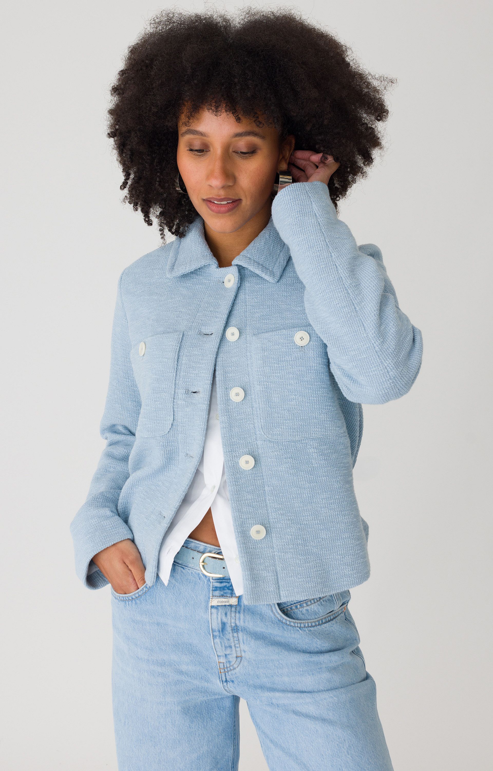 Blazer met glitter
