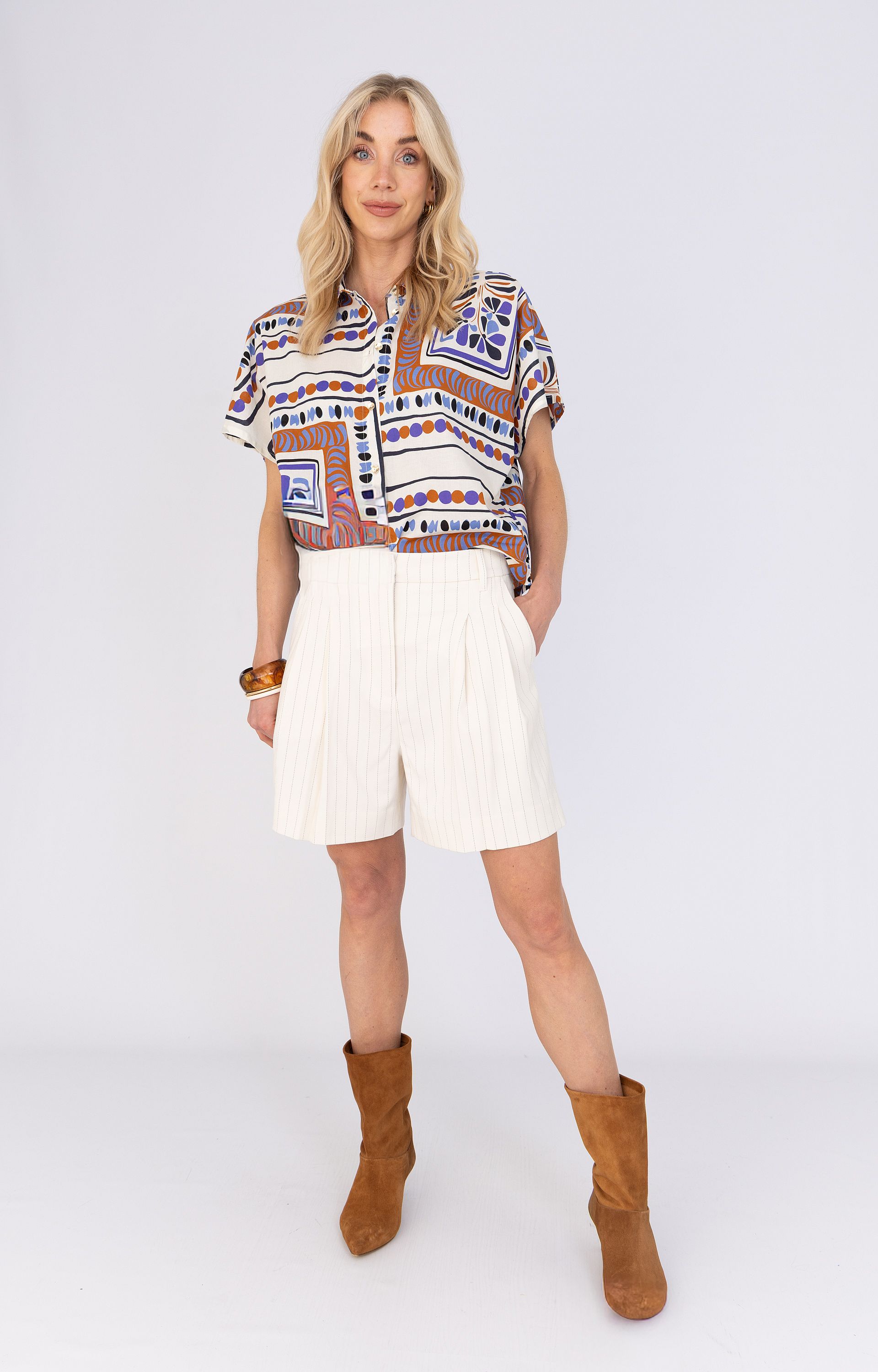 Blouse met print
