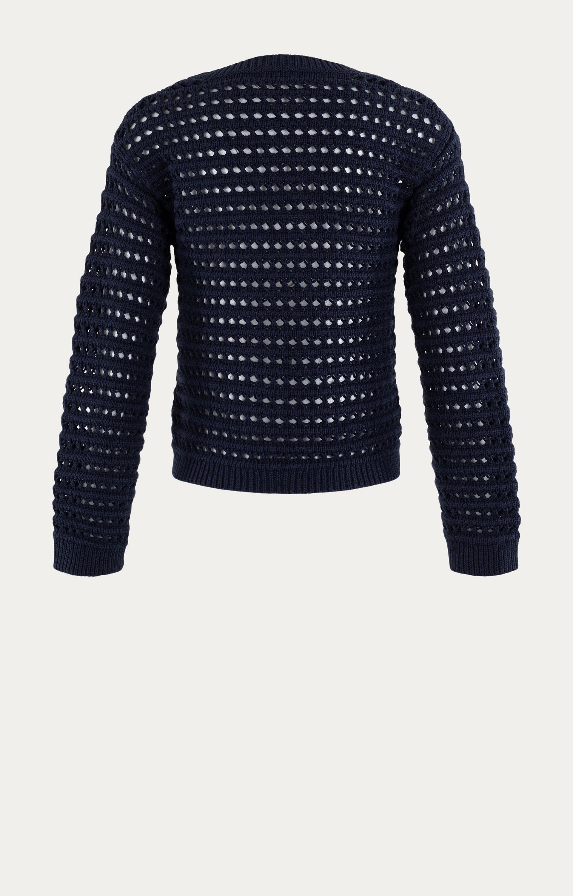 Opengebreide pullover