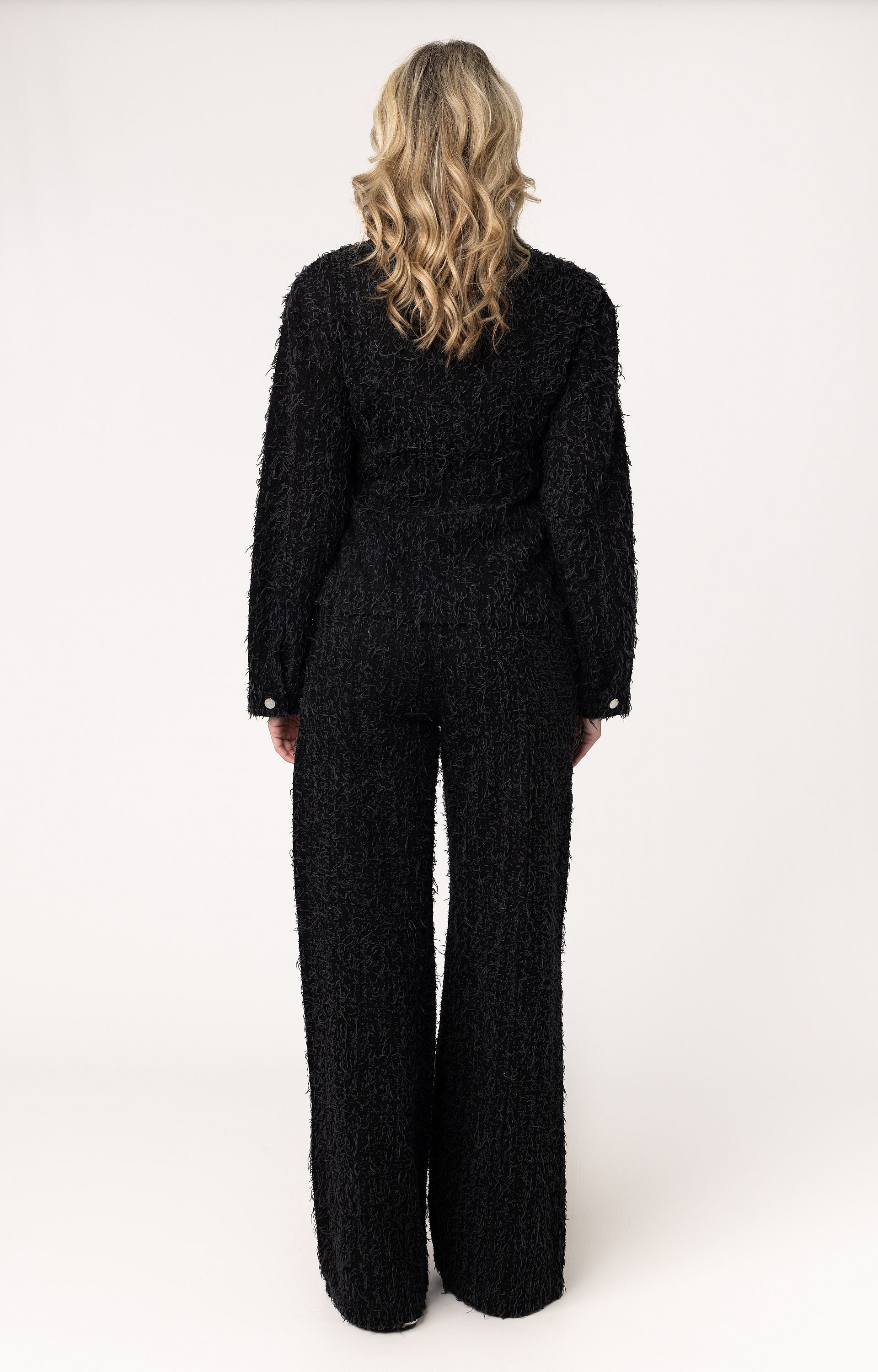 Broek met structuur
