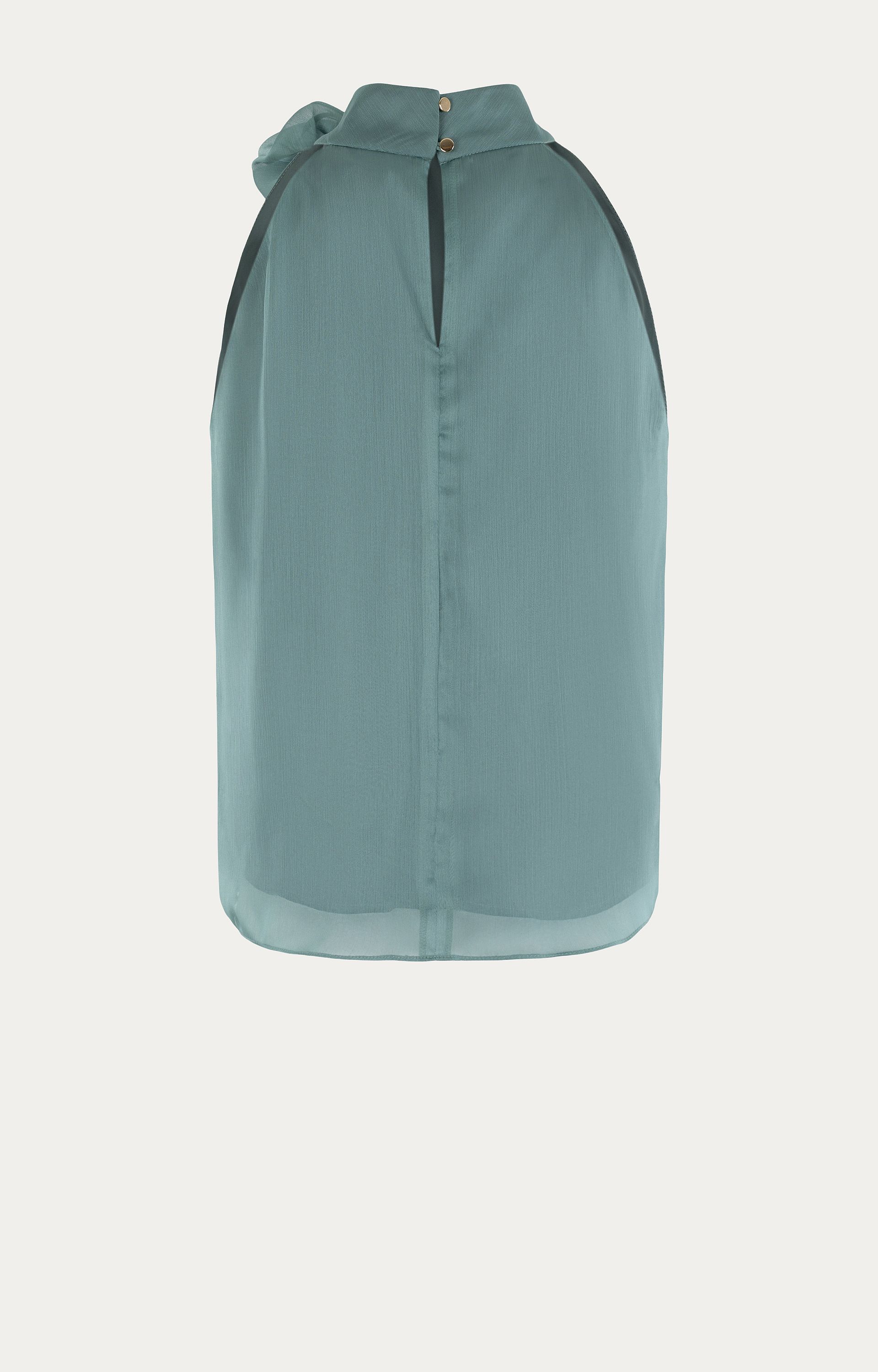 Blouse met halterhals 