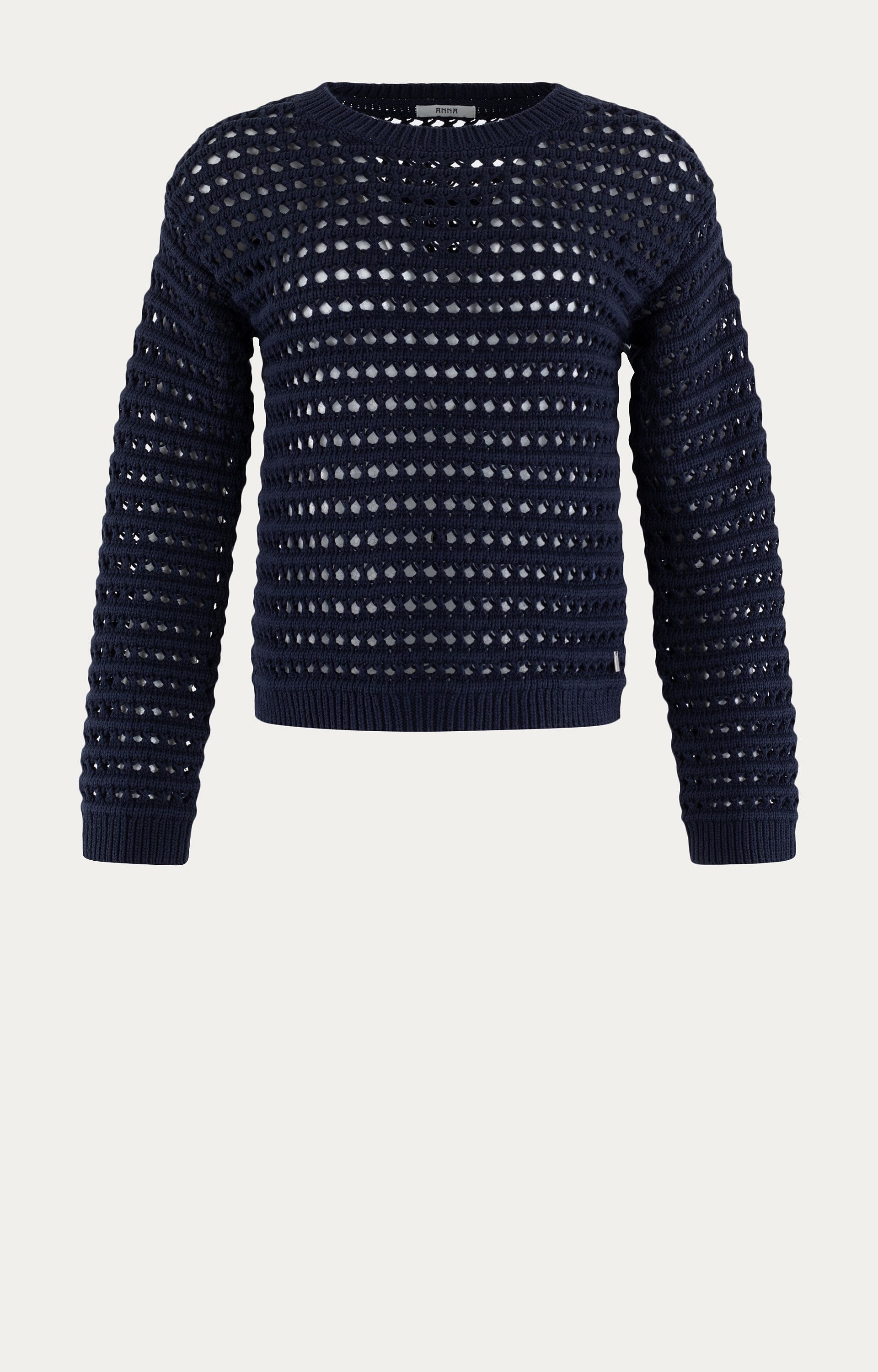 Opengebreide pullover