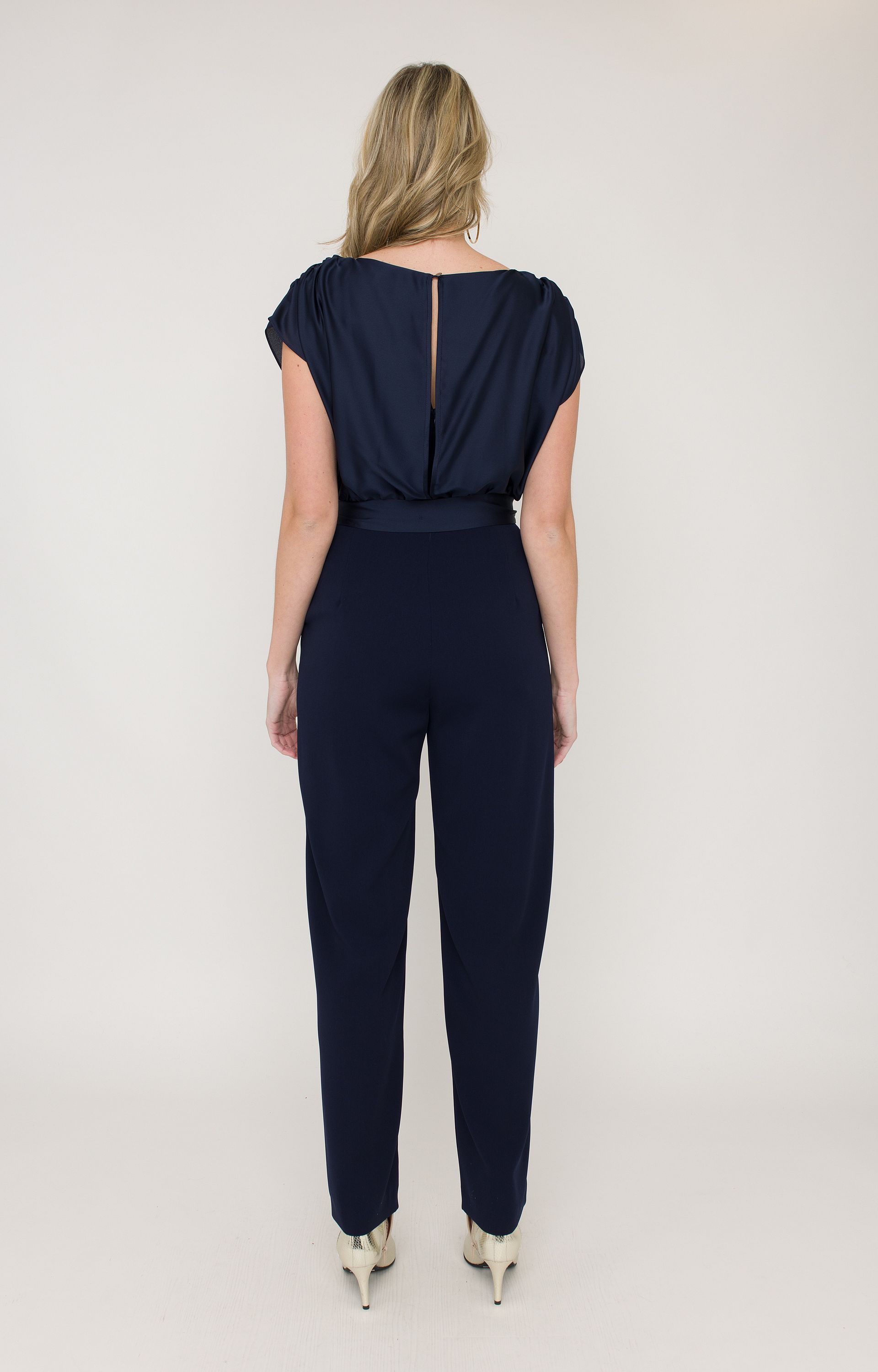 Satijnen jumpsuit