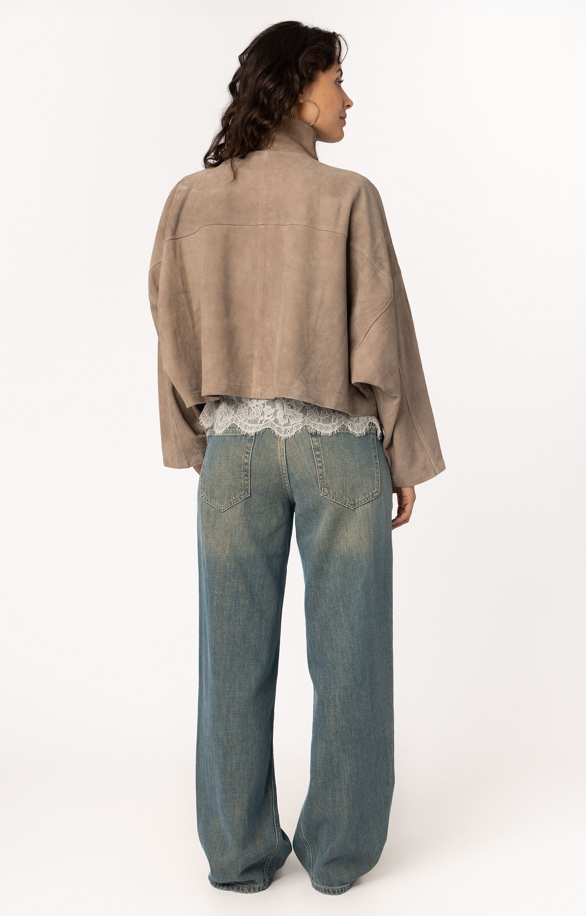 Jeans met wide leg