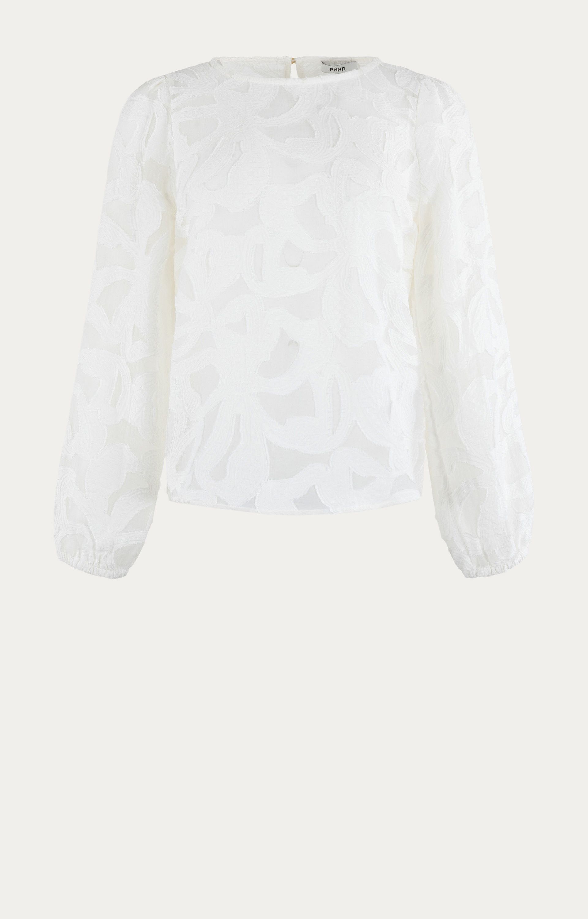 Blouse met structuur