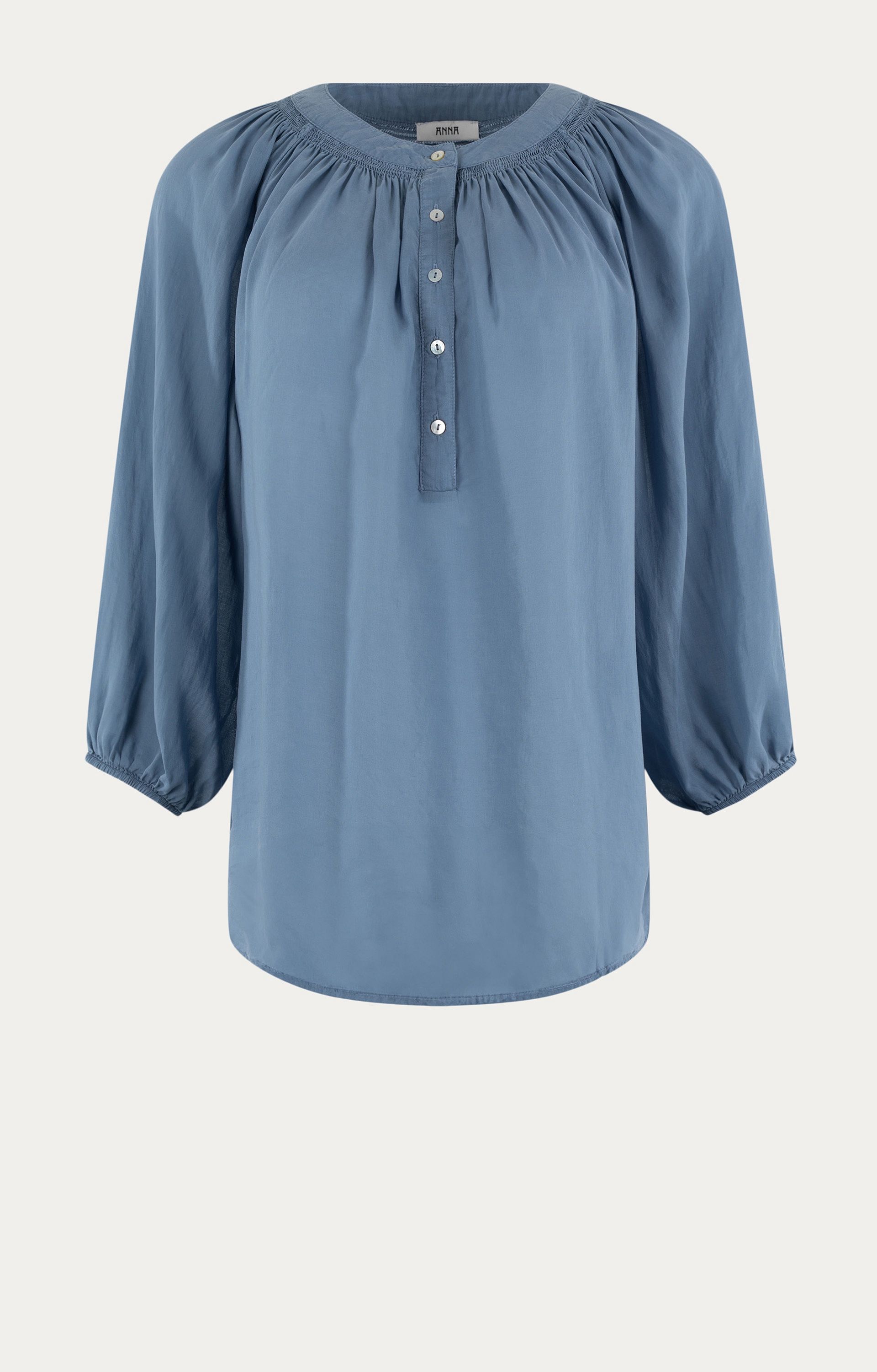 Blouse met ballonmouwen