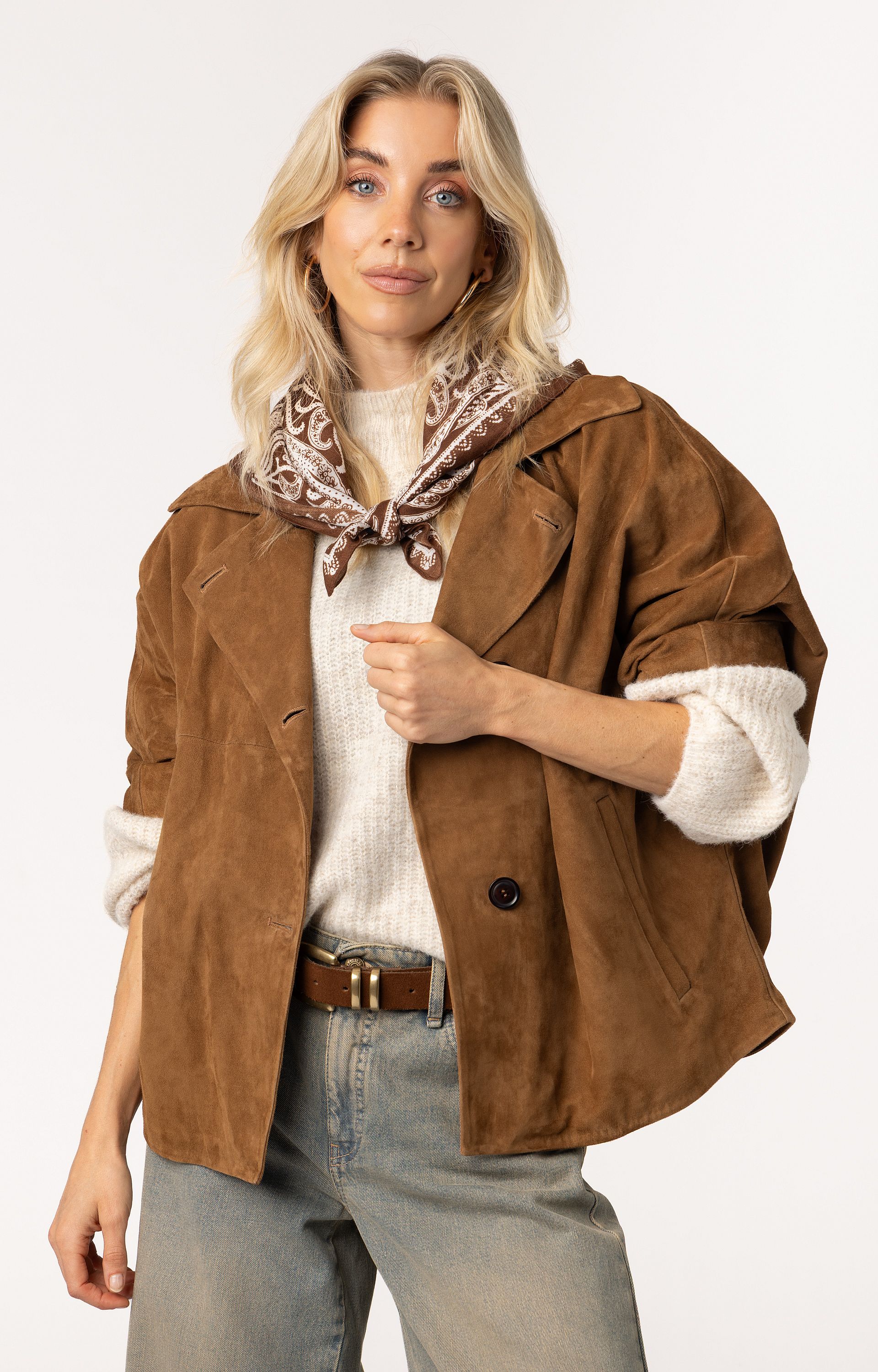 Suède blouse Coline