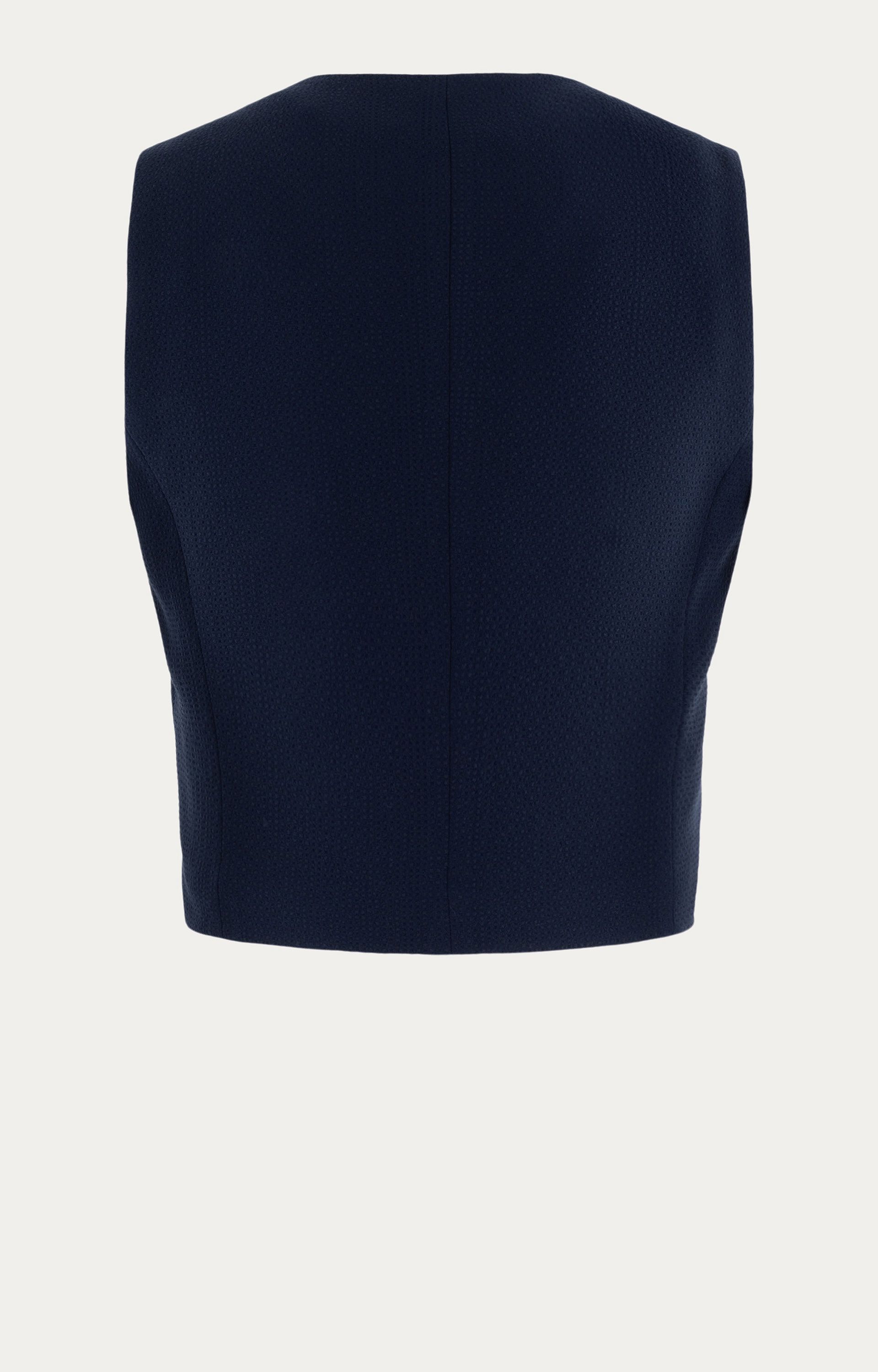 Gilet met structuur