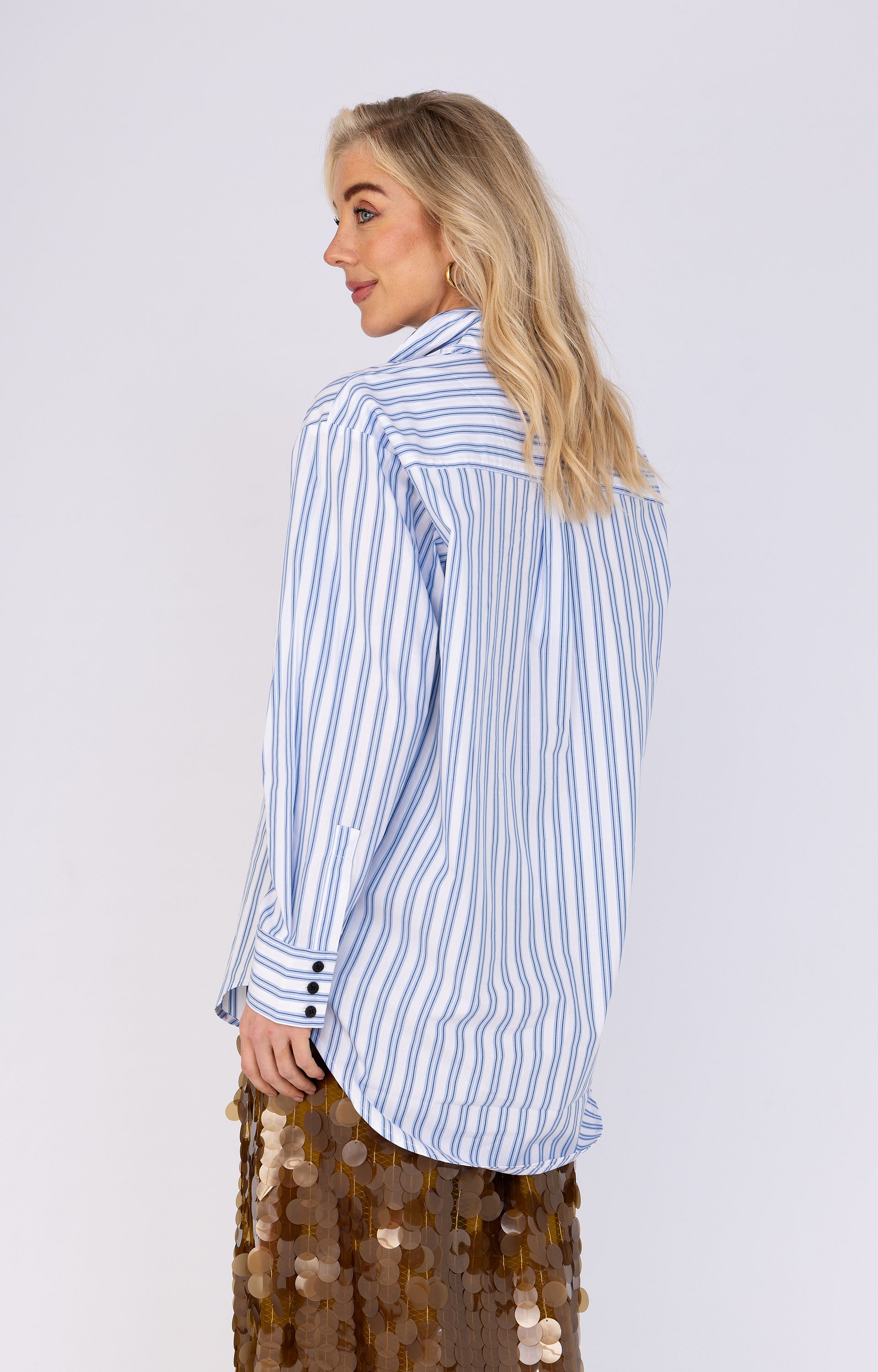 Blouse Whiteblue