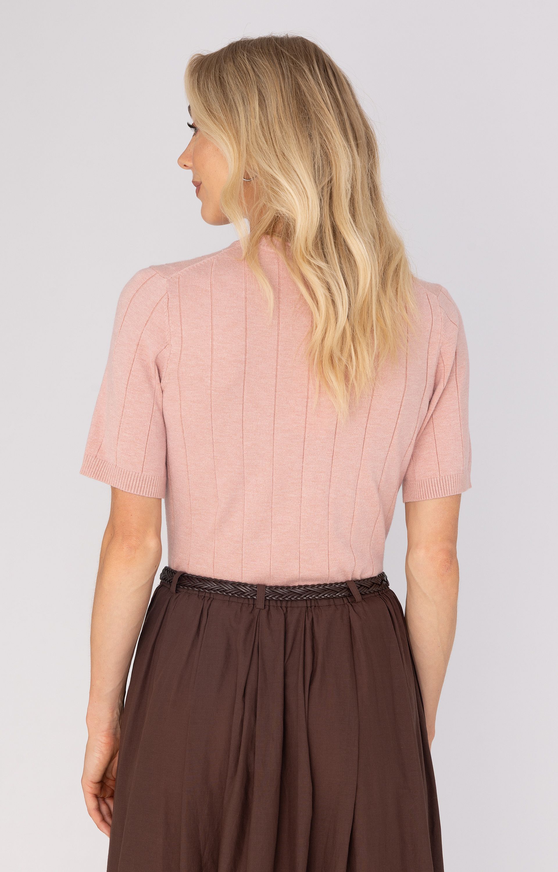 Pullover met korte mouwen