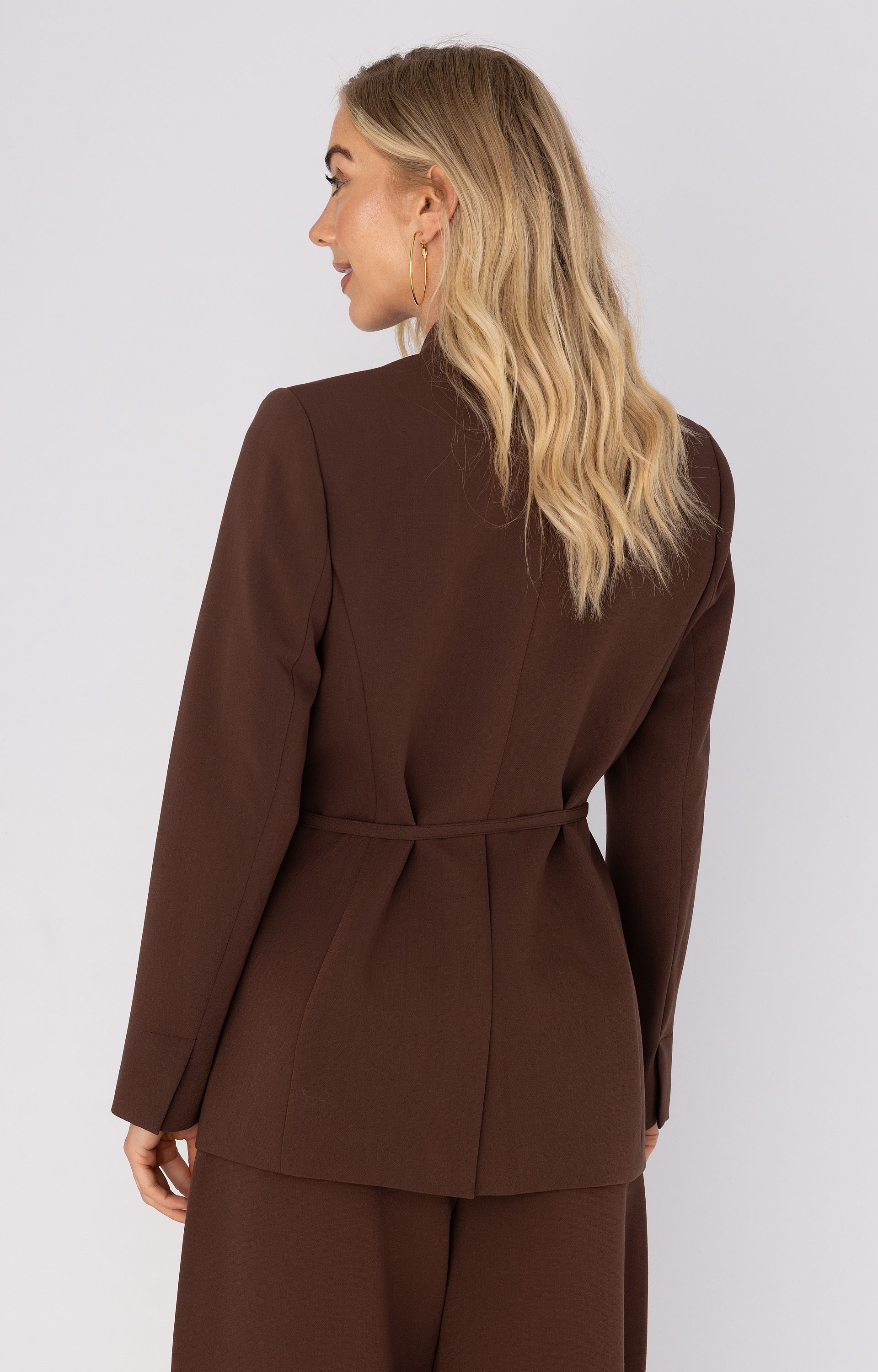 Blazer met ceintuur 