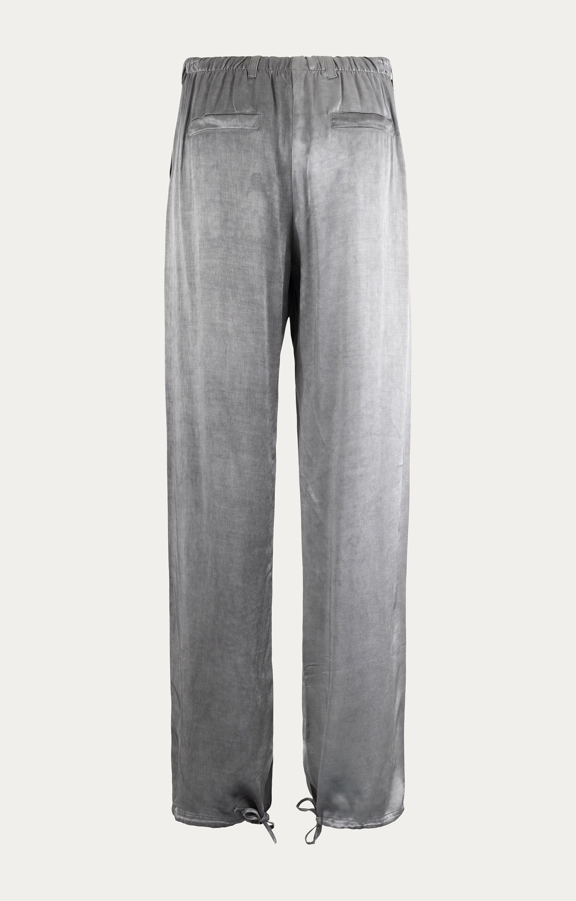 Broek met satijnlook