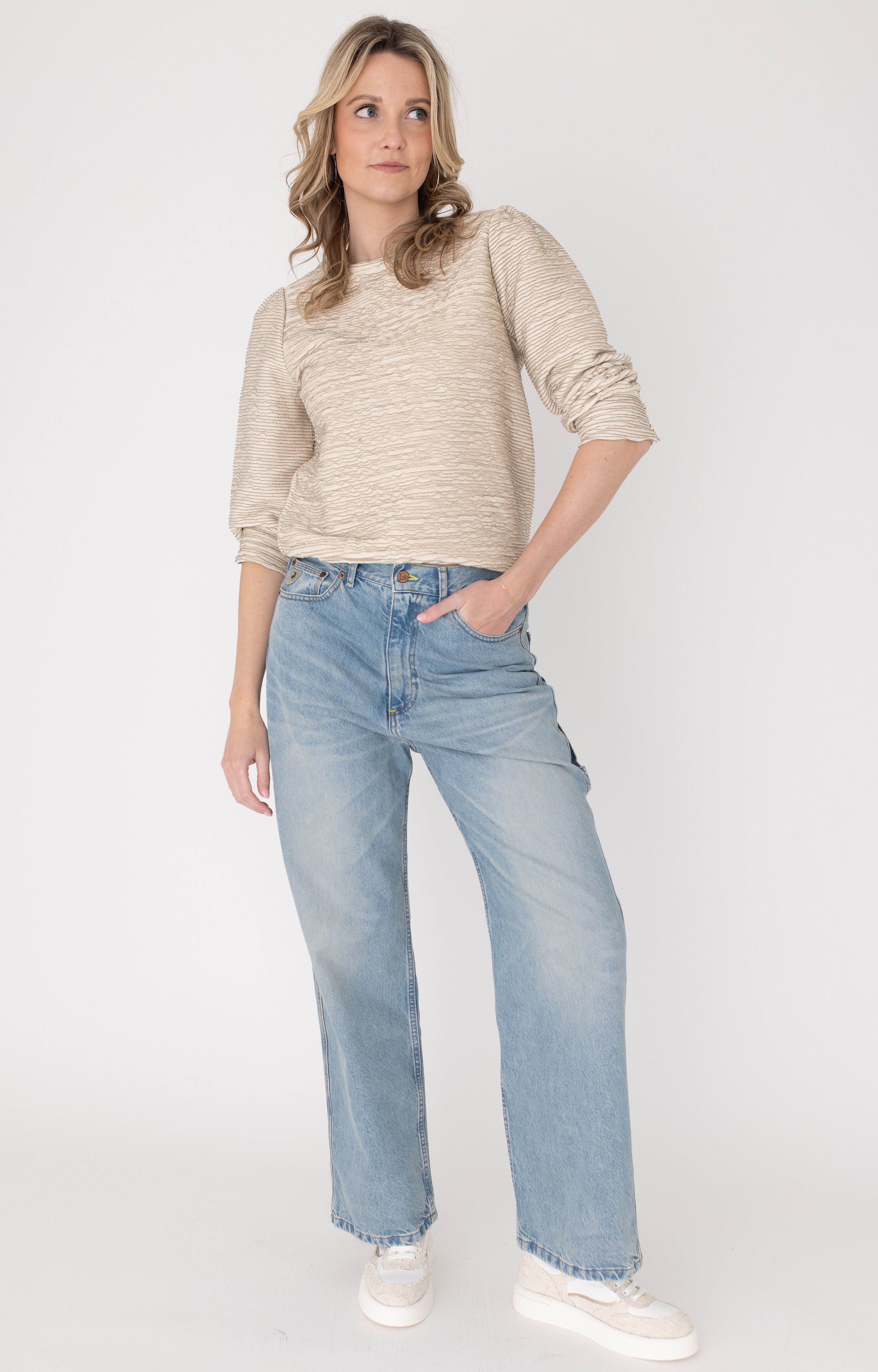 Sweater met structuur