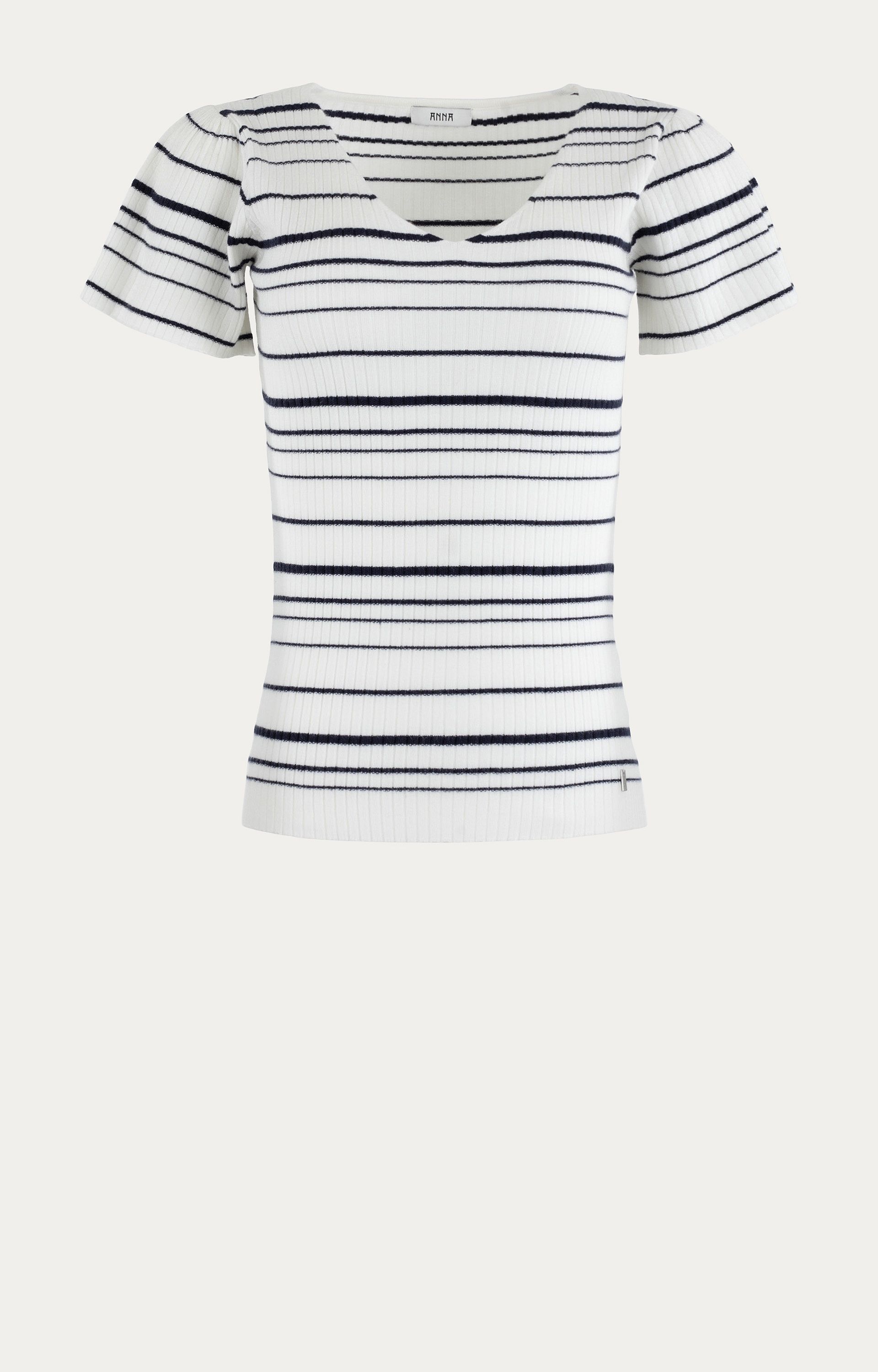 Pullover met ribstructuur