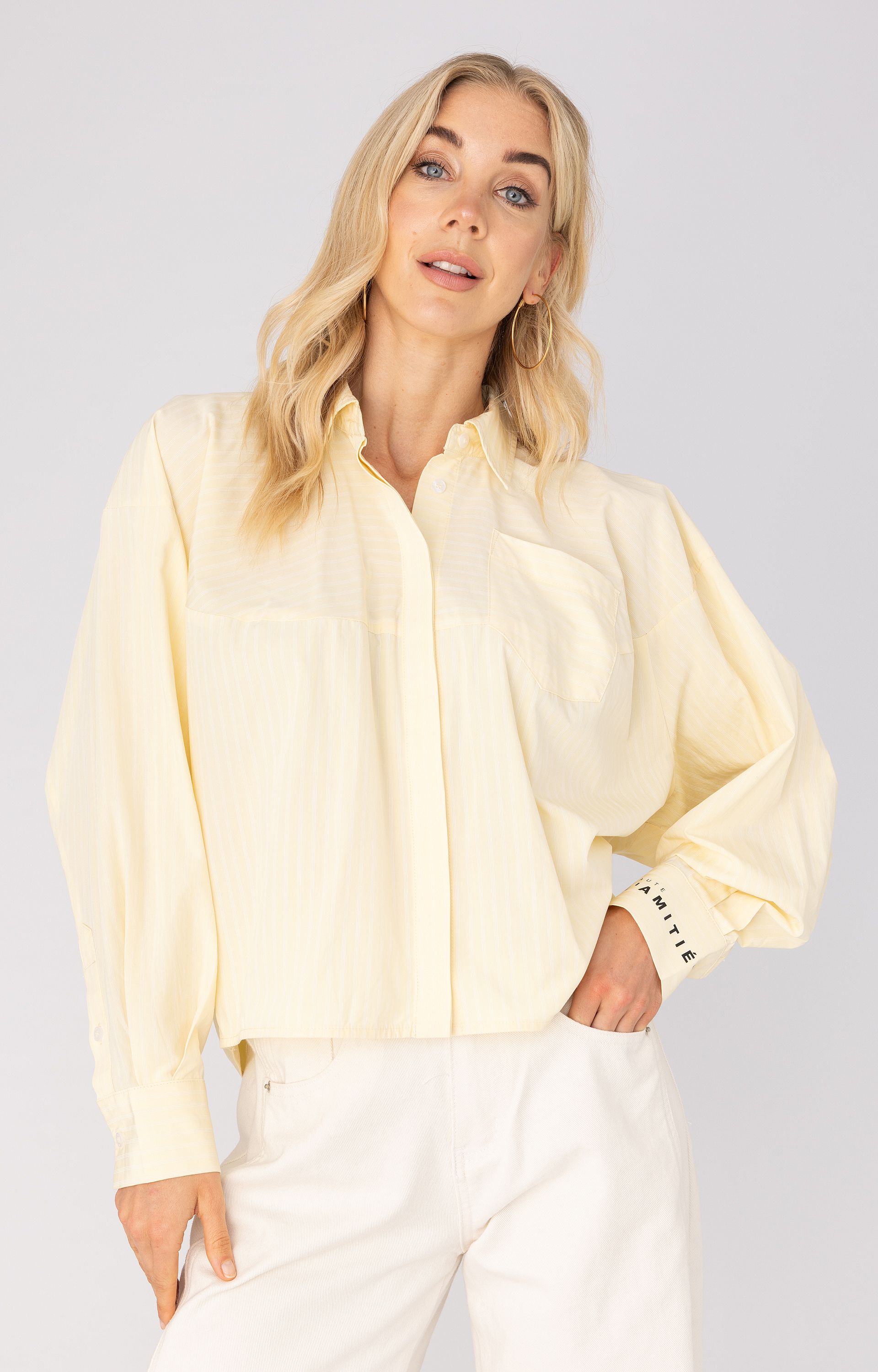 Blouse met strepen 