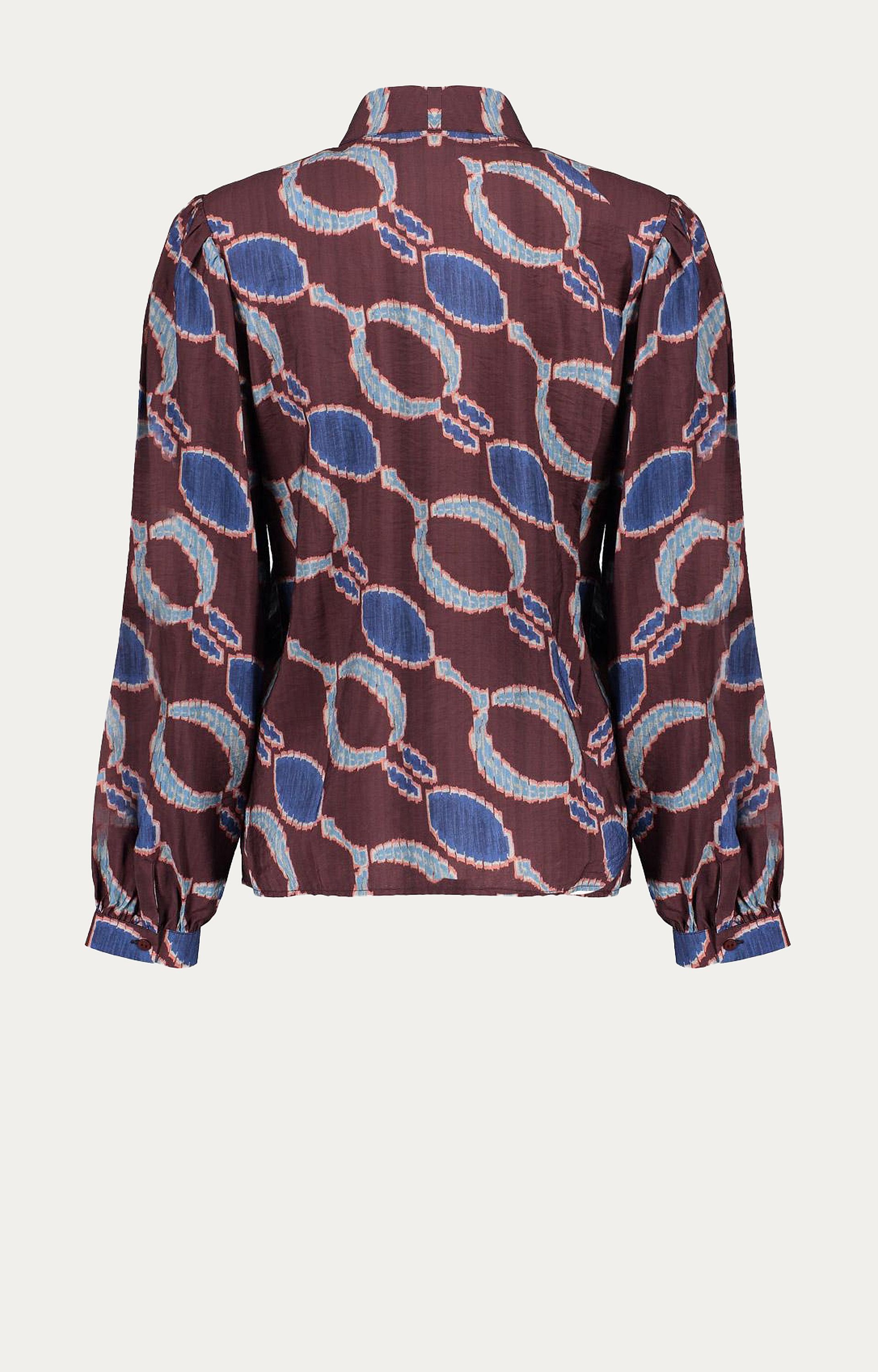 Blouse met grafische print