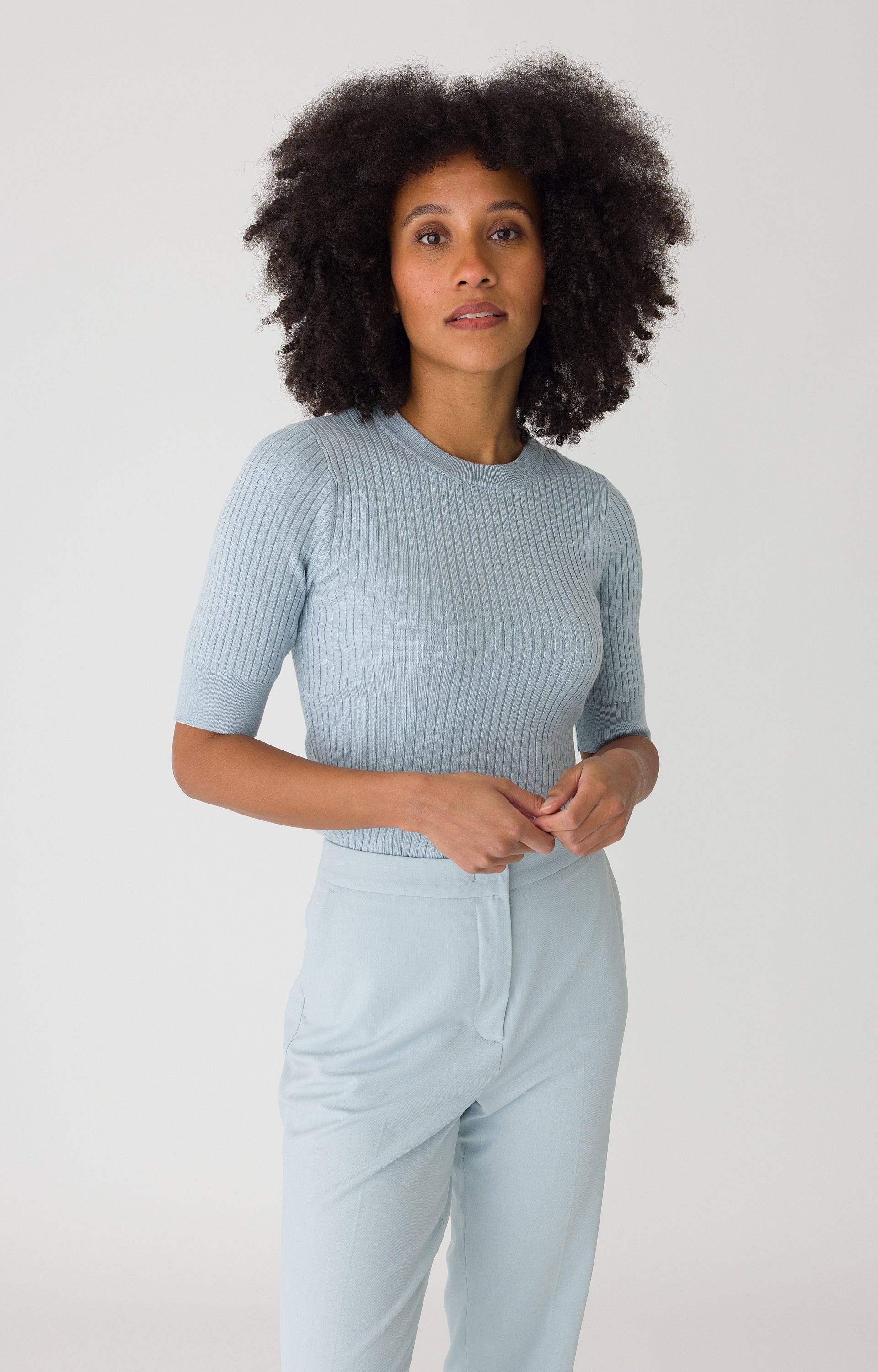 Pullover fijngebreid 