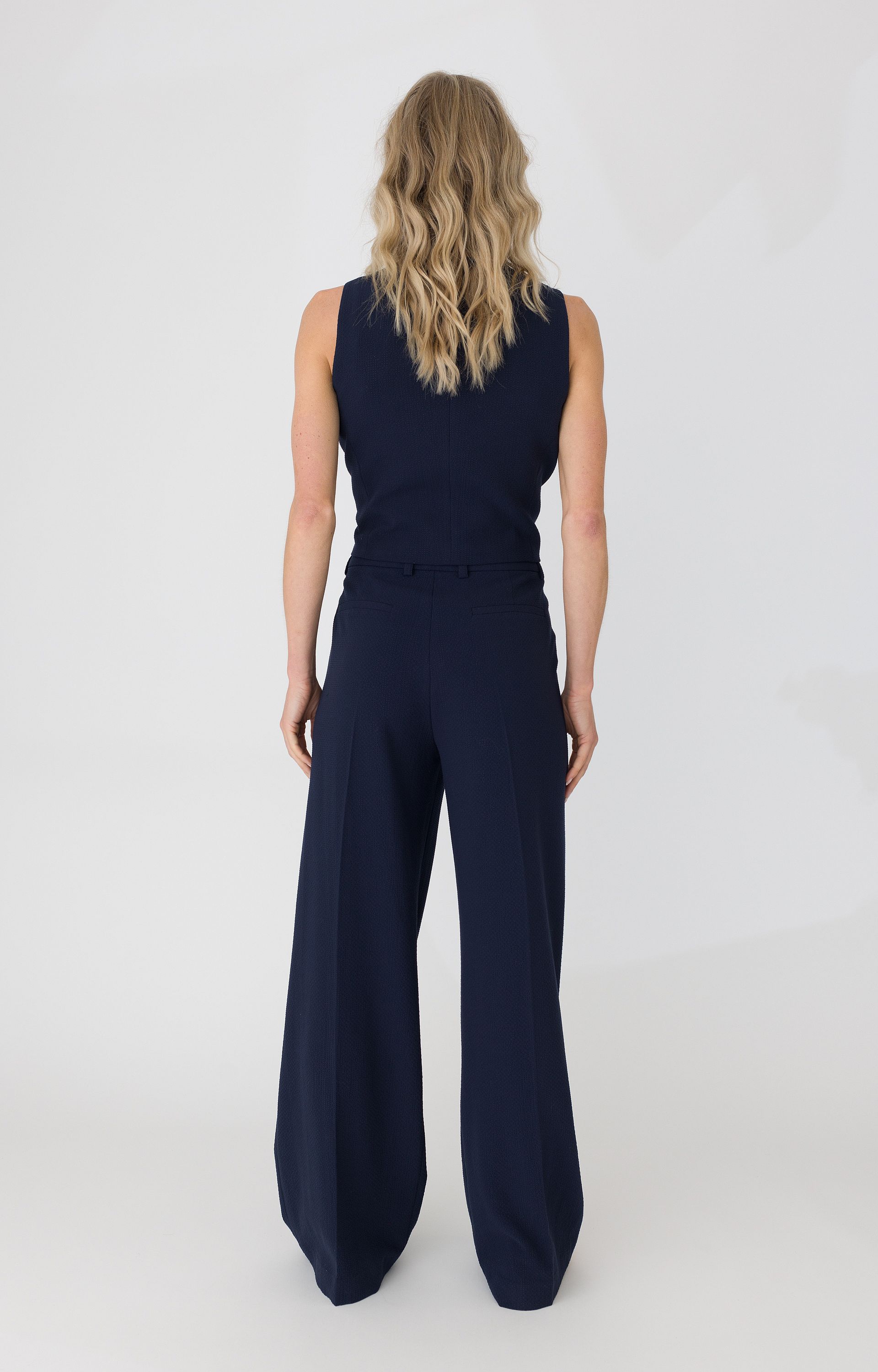 Gilet met structuur
