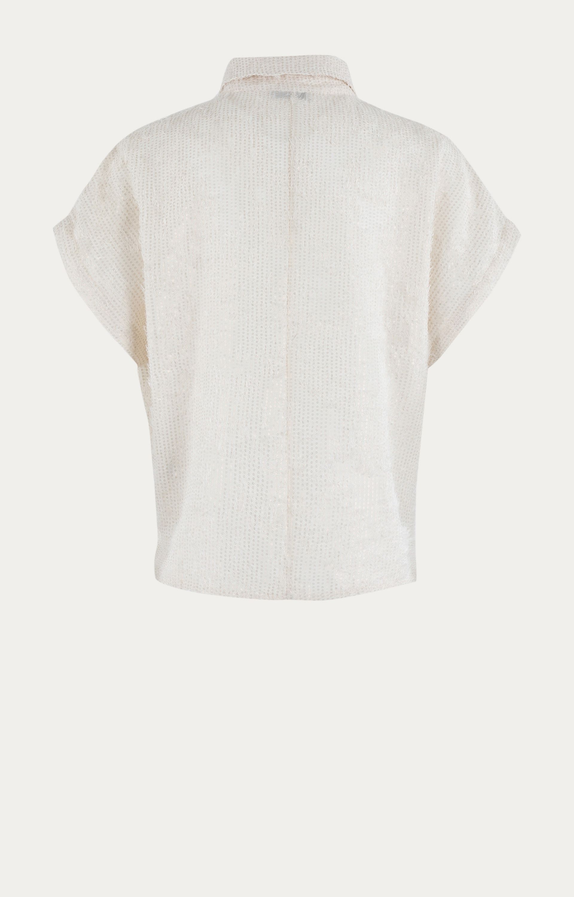 Blouse met pailletten