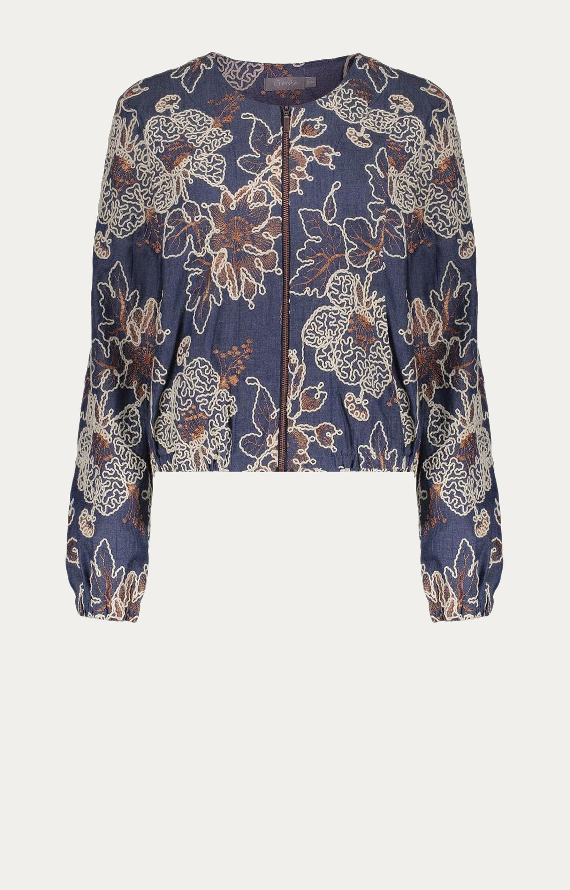 Jacket met borduursel