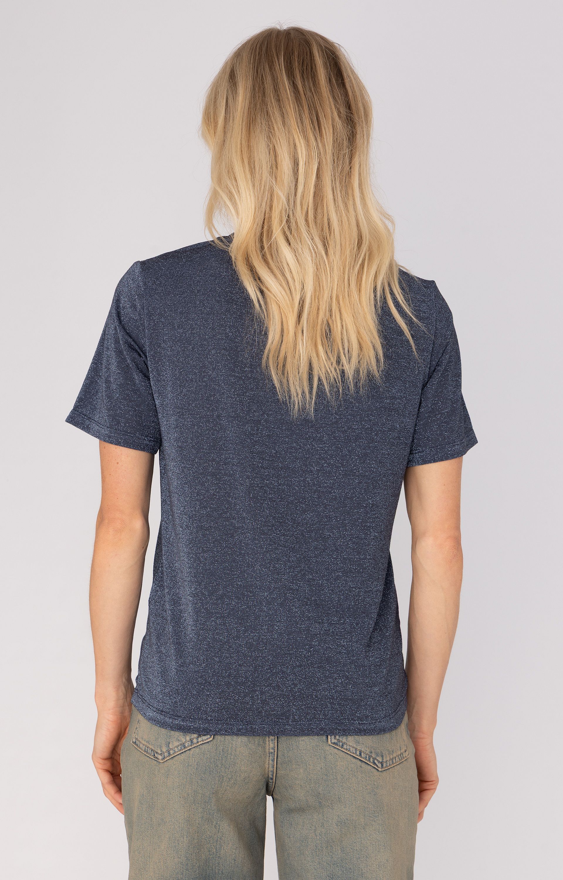 Shirt met glitter