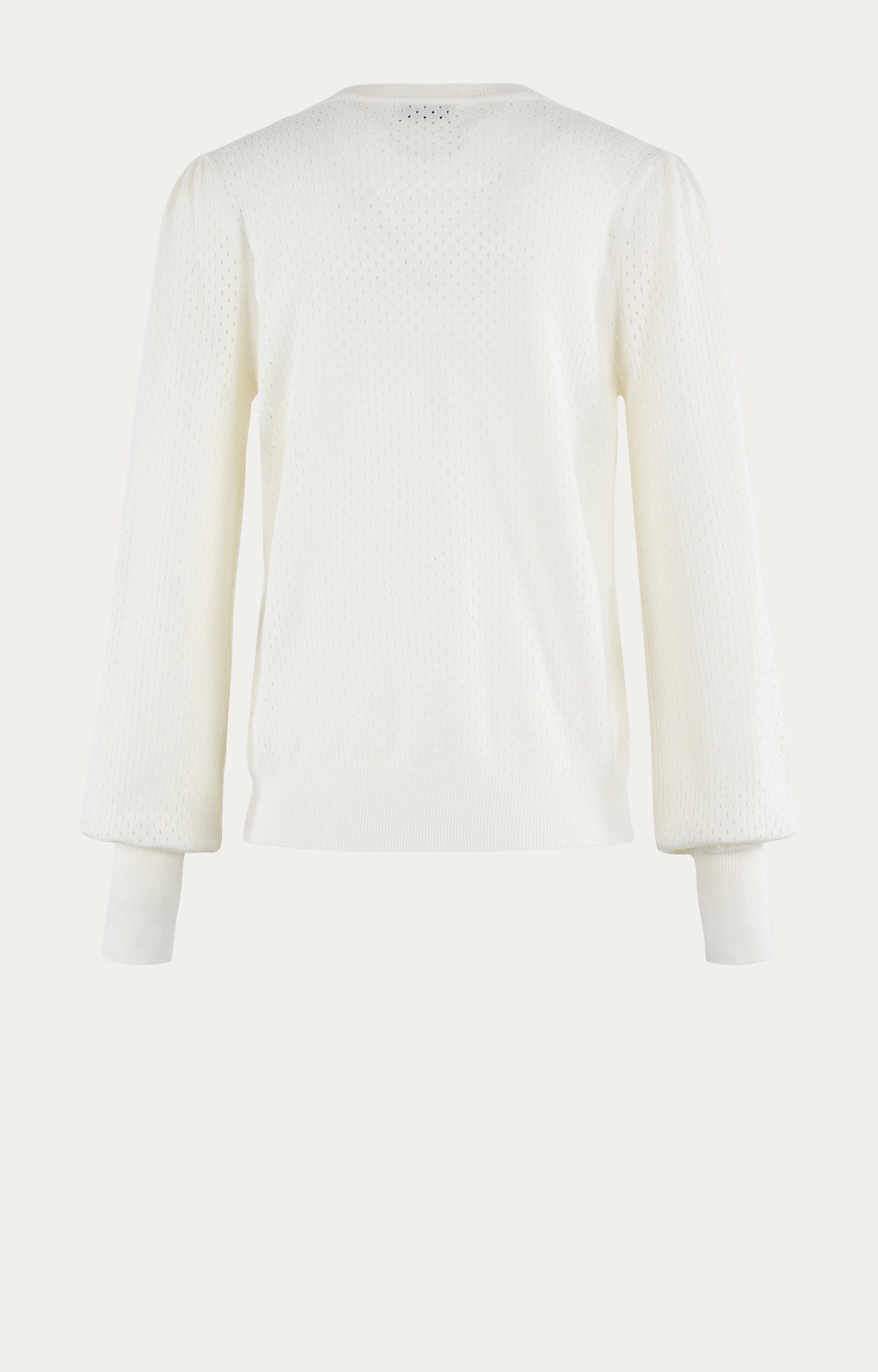 Opengewerkte pullover