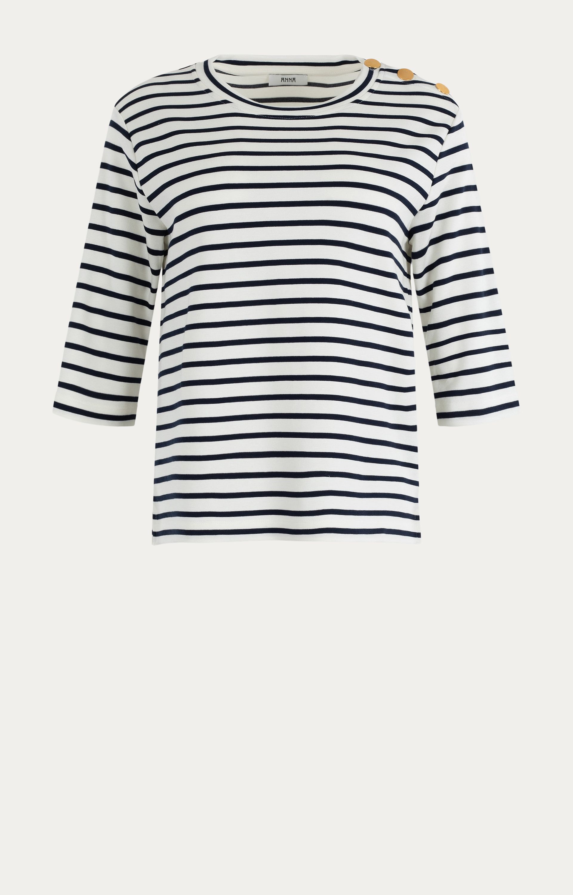 Sweater met streepdessin