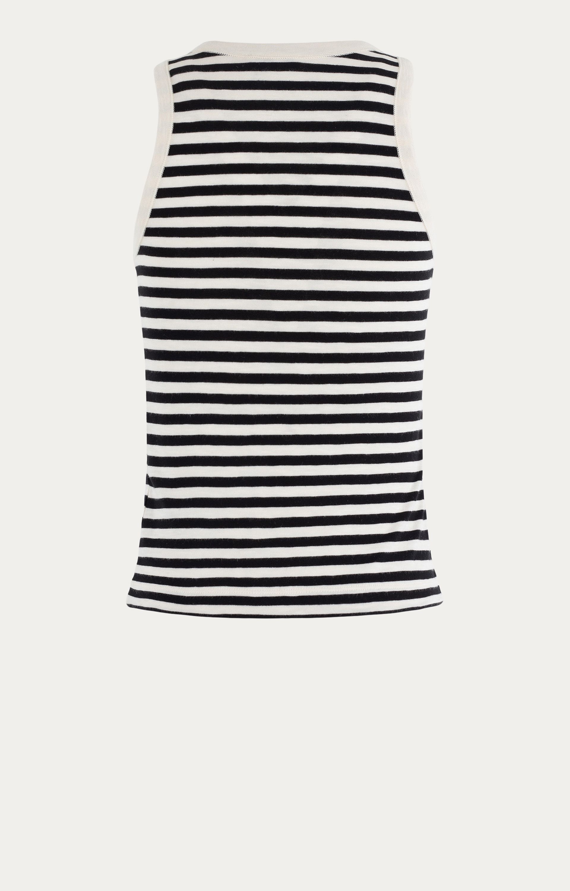 Top met streepdessin
