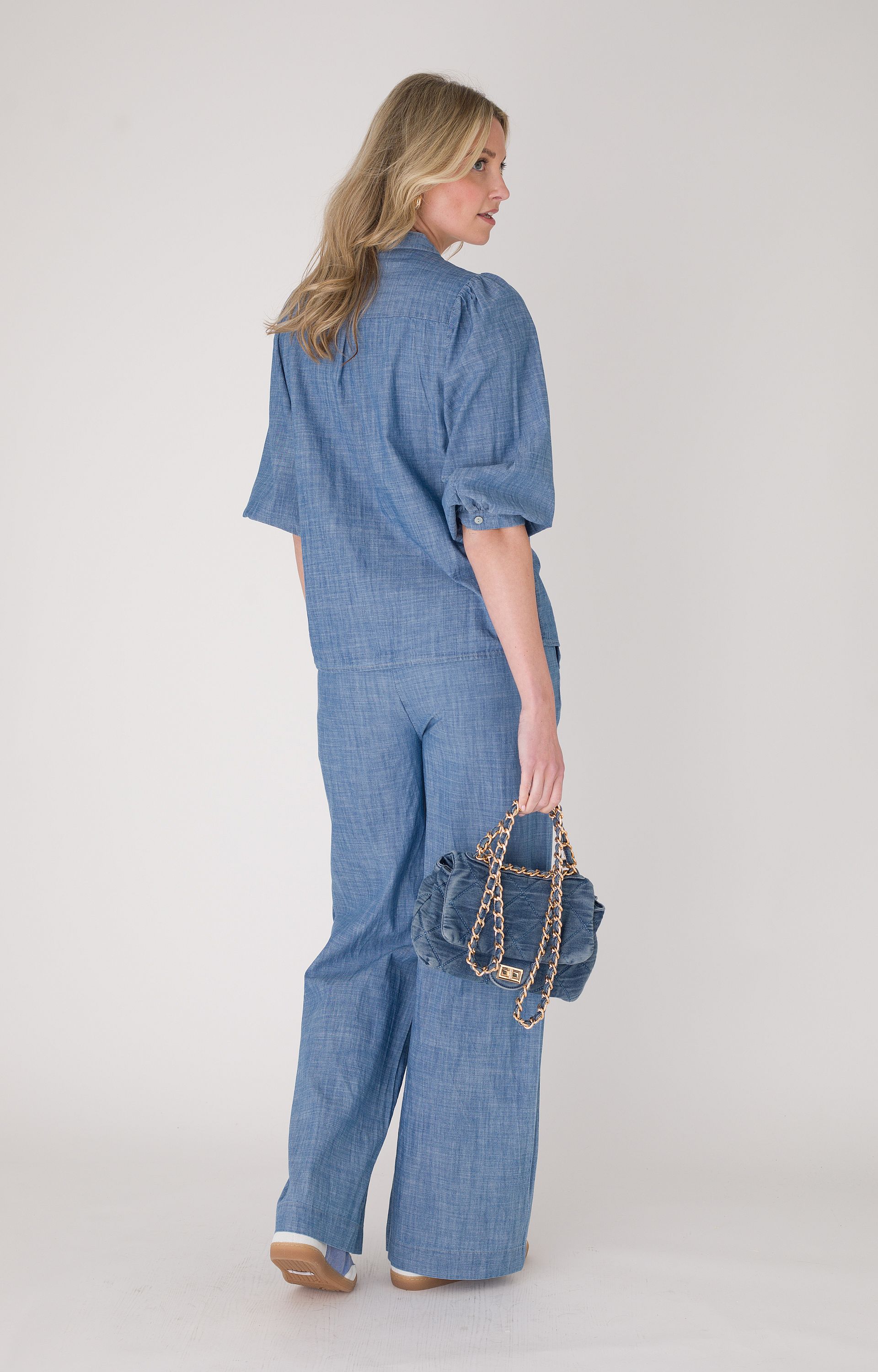 Broek denimlook