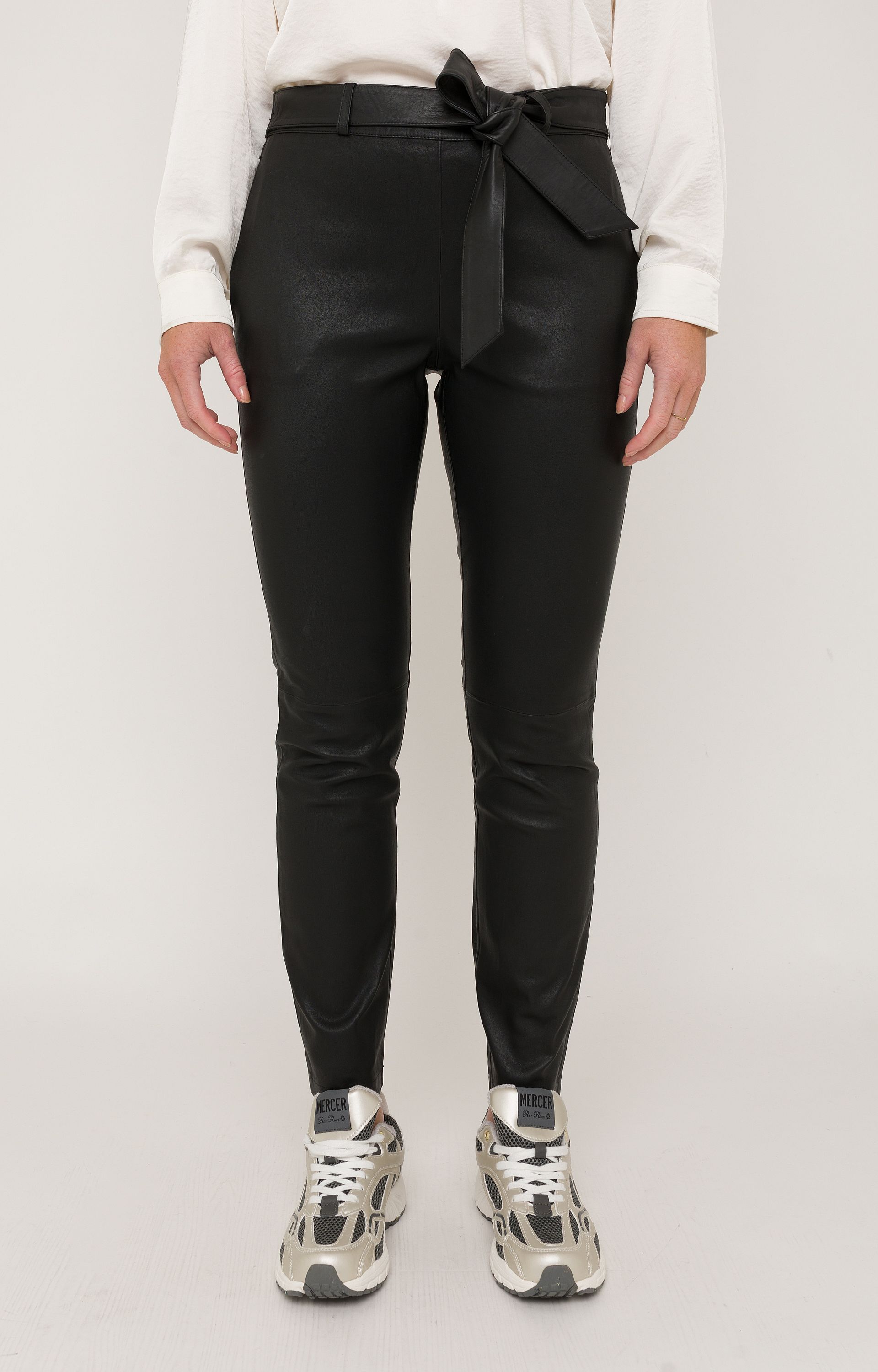 Leren broek