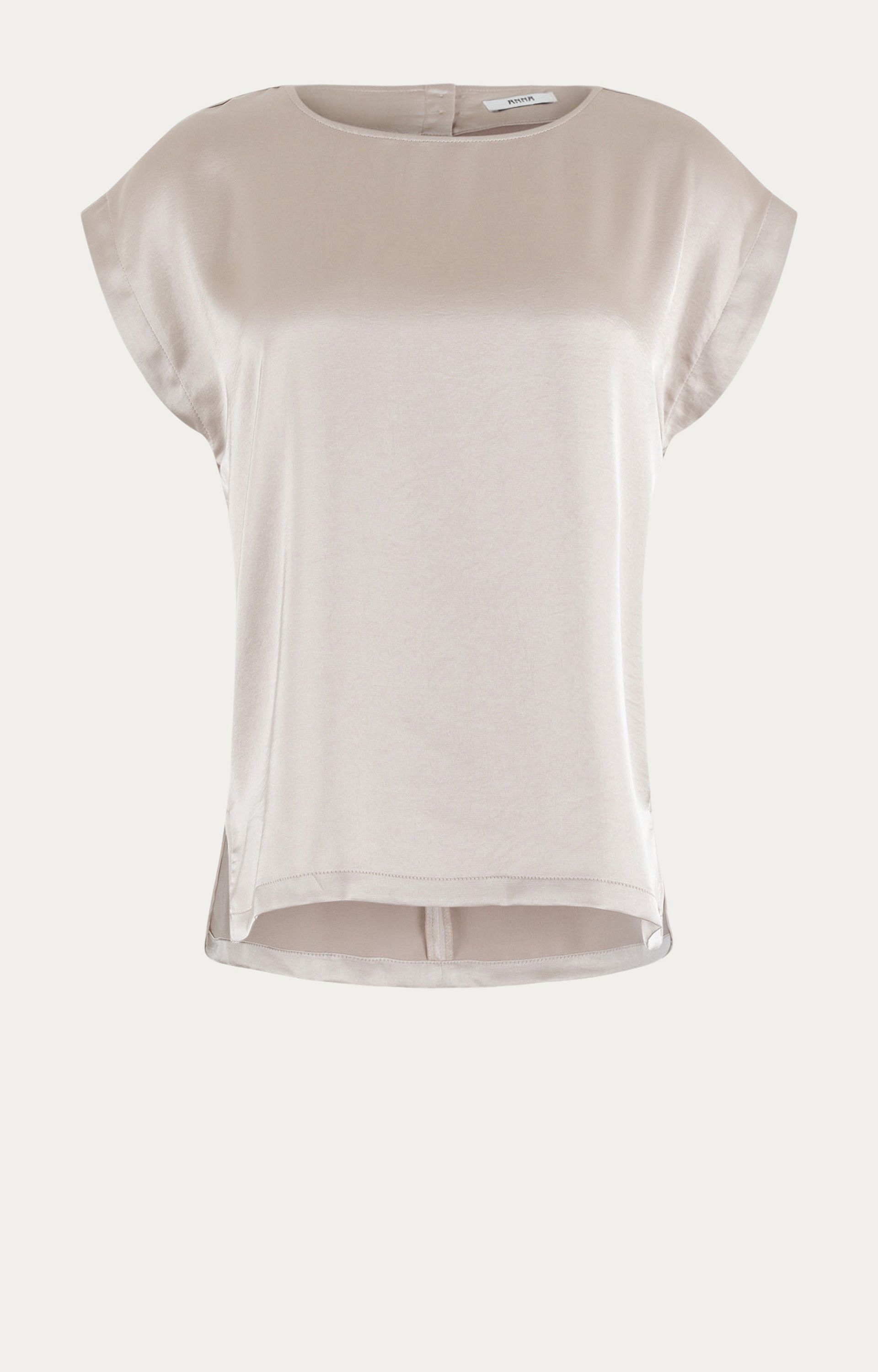 Satijnlook blouse