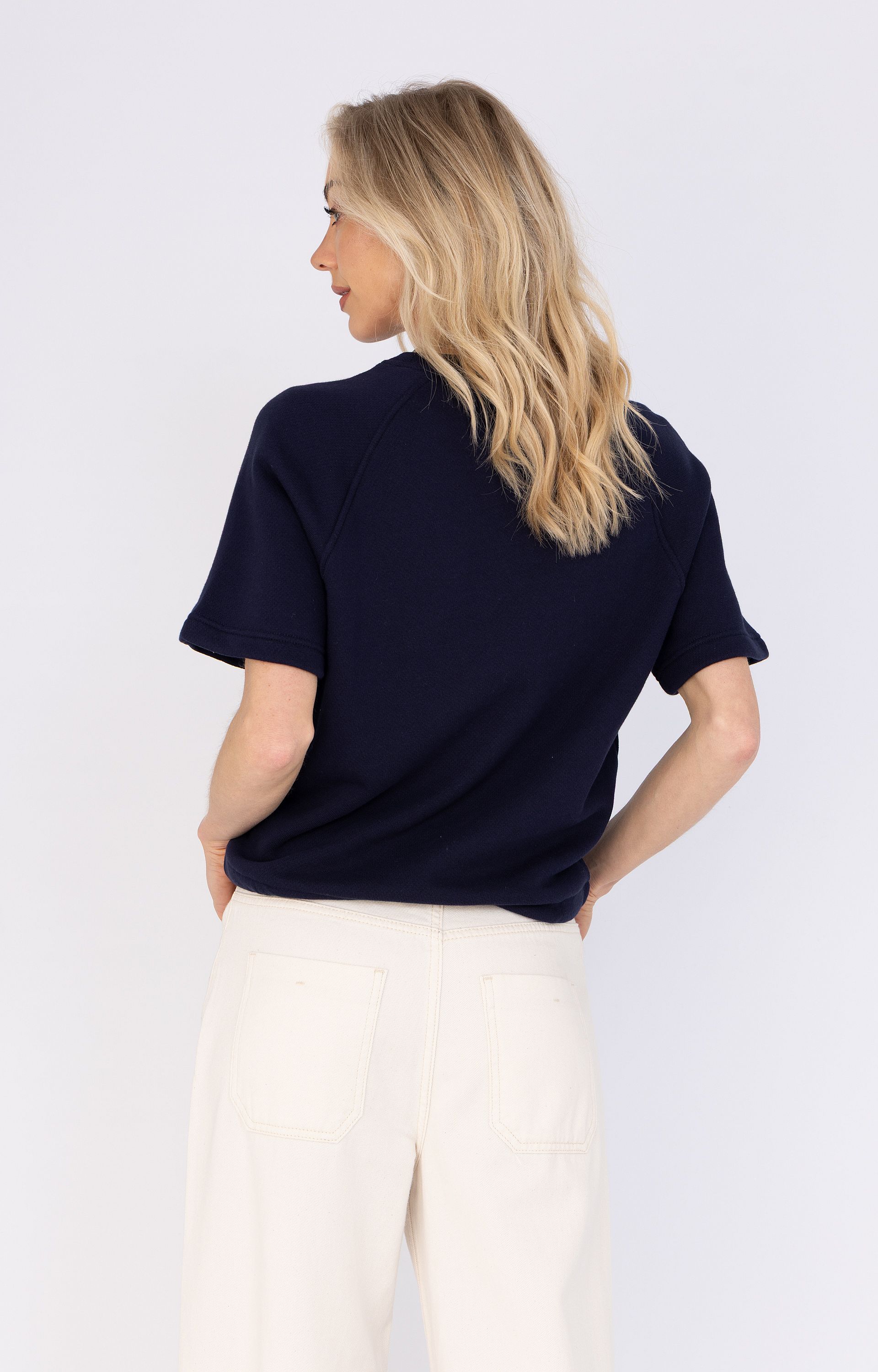 Sweater met strikceintuur