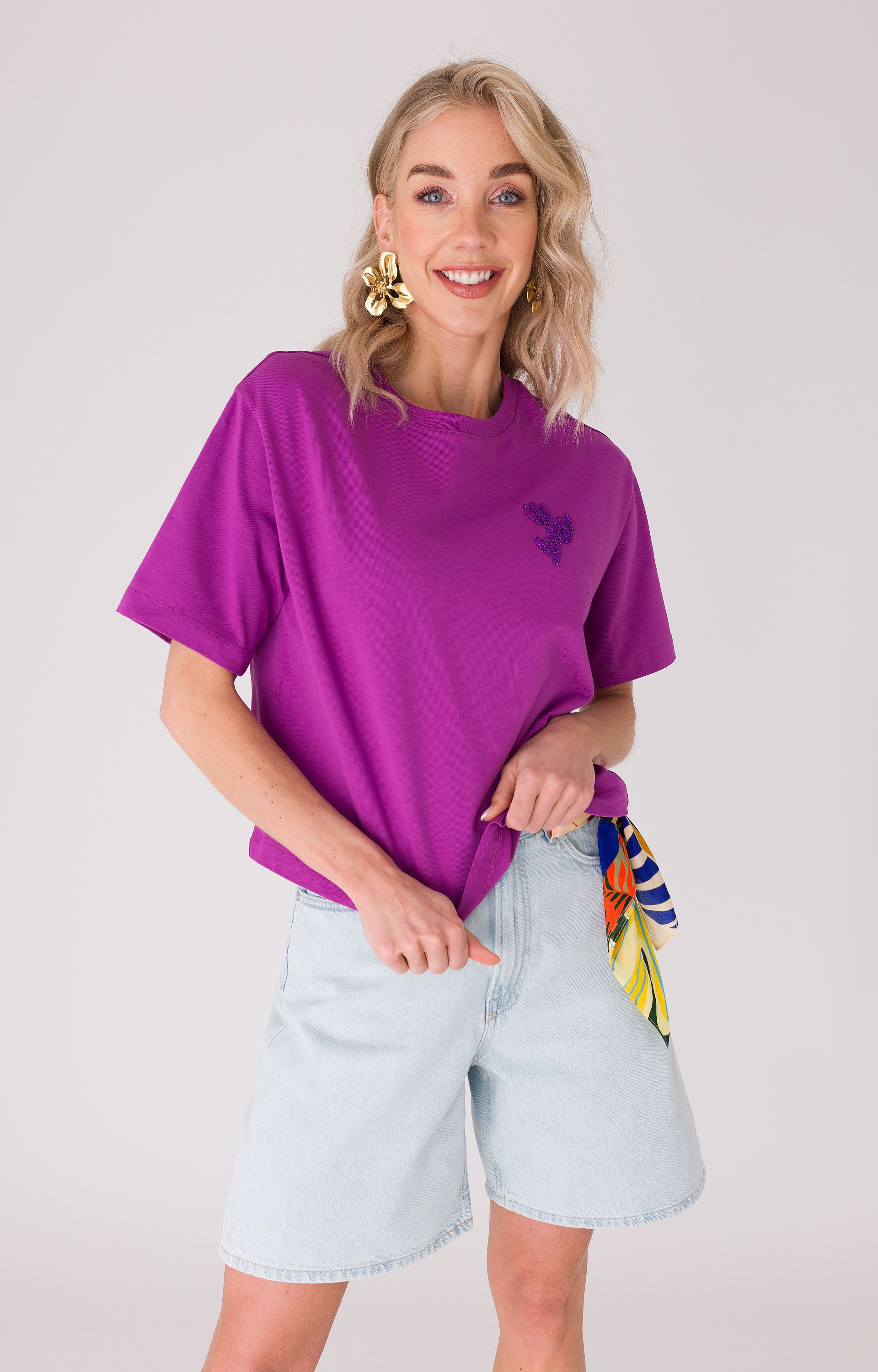 T-shirt Bloem